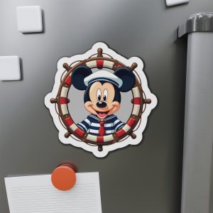 Disney Cruise Nautical Mickey Door Magnet,  Disney Fridge Magnets, Kitchen Decor, Fun Disney Cruise Souvenir