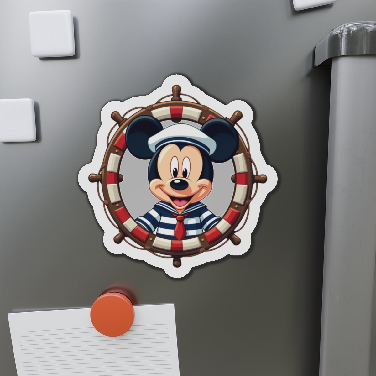 Disney Cruise Nautical Mickey Door Magnet, Disney Fridge Magnets, Kitchen Decor, Fun Disney Cruise Souvenir - Image 5