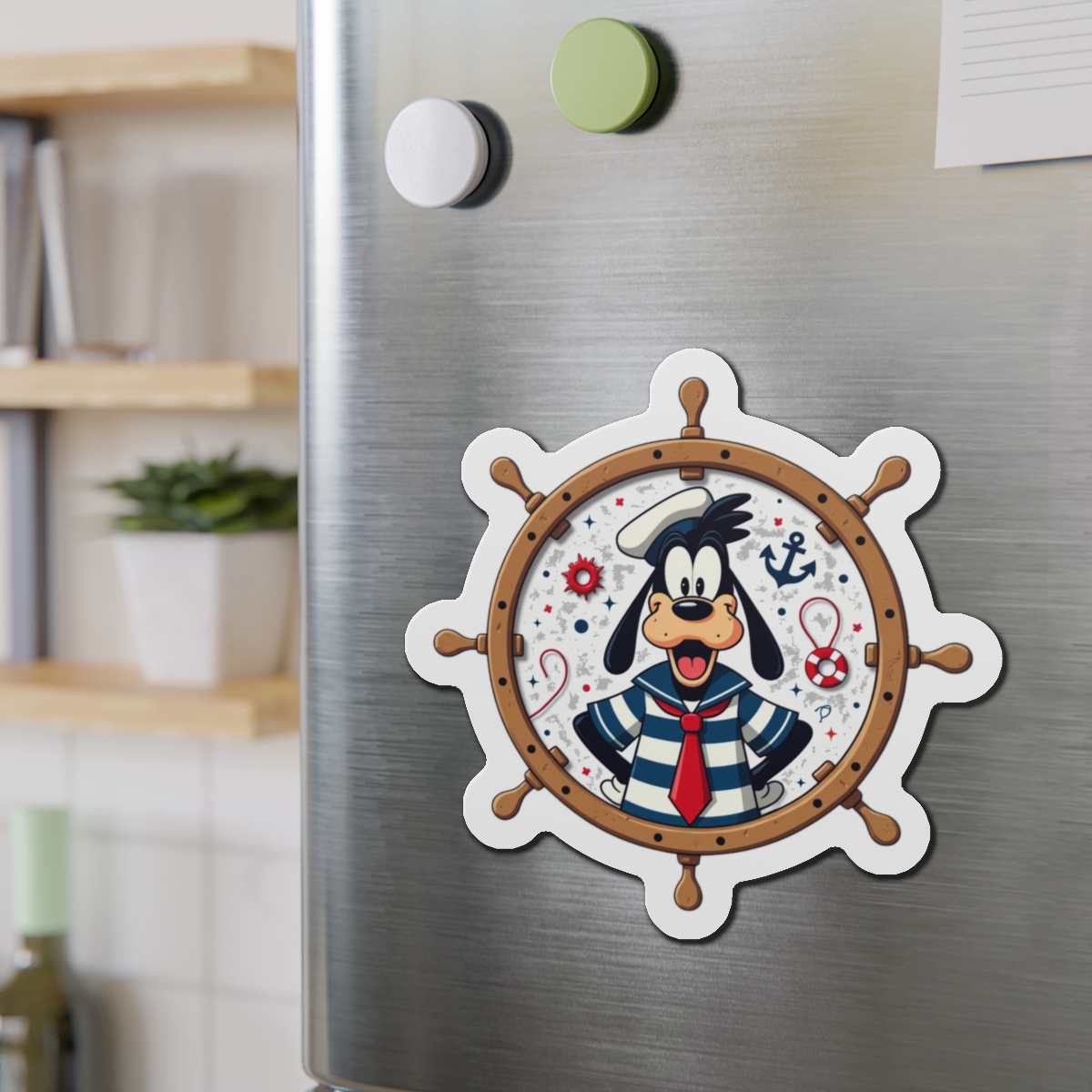 Nautical Goofy Magnet, Disney Cruise Line, Cruise Cabin Door Magnet - Image 6