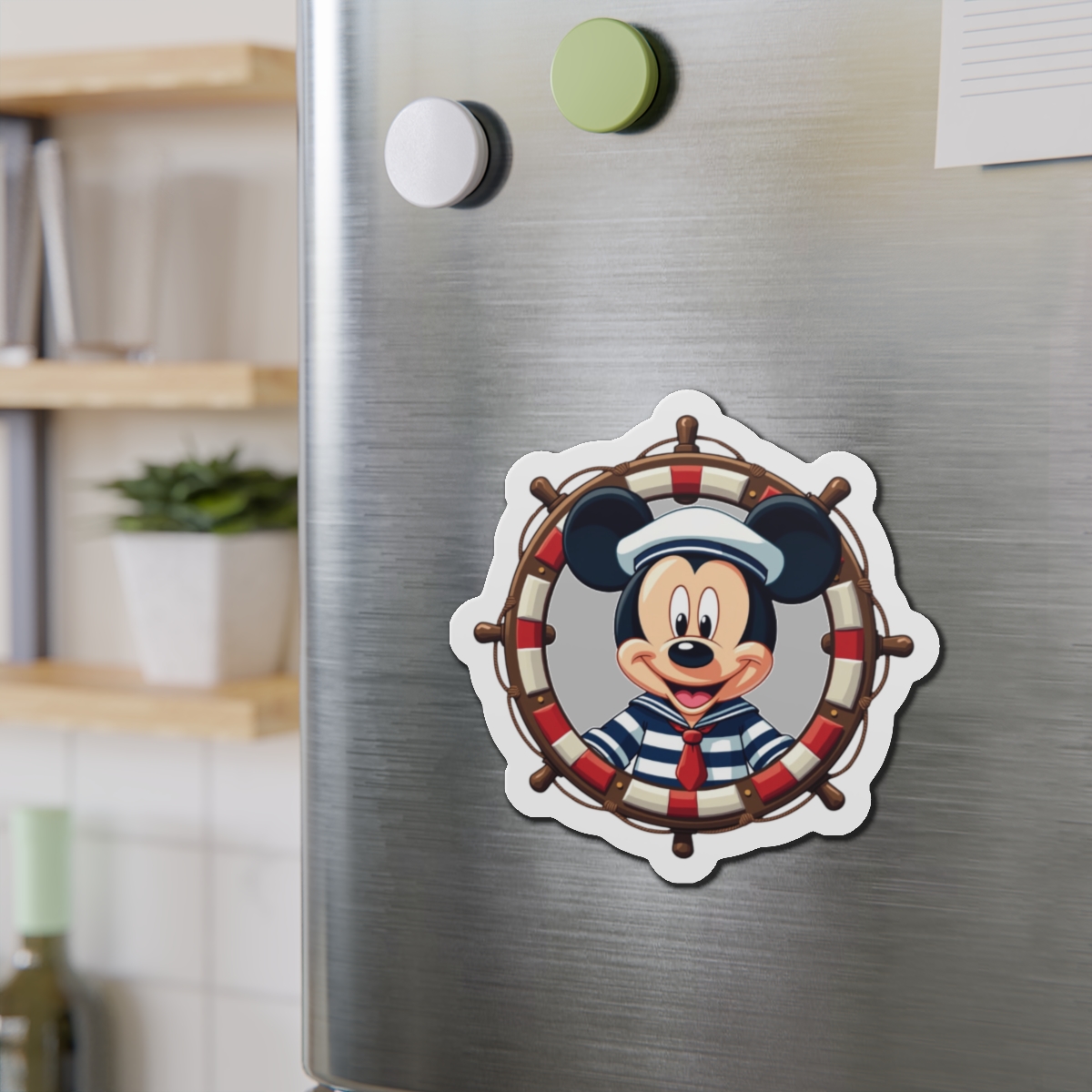Disney Cruise Nautical Mickey Door Magnet, Disney Fridge Magnets, Kitchen Decor, Fun Disney Cruise Souvenir - Image 6