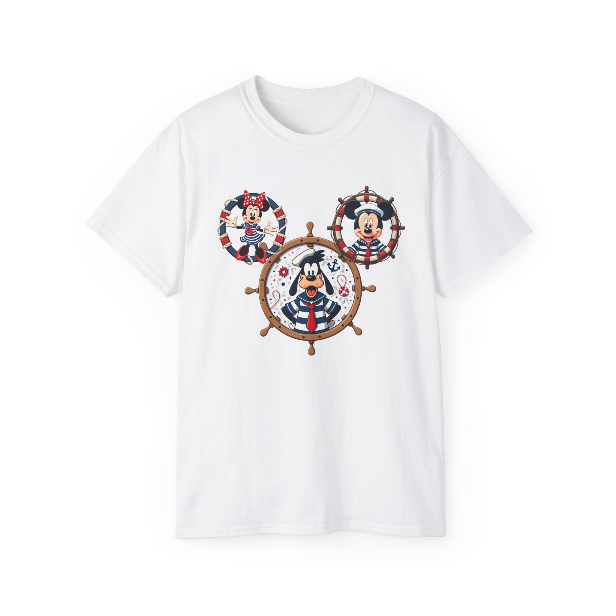 Nautical Disney T-Shirt, Perfect for Family Vacations, Beach Days, Birthdays, Gift for Disney Lovers, Summer Fun - Image 8