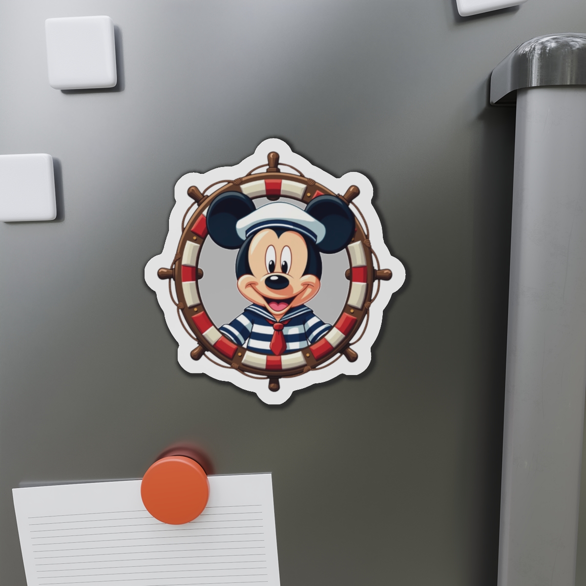 Disney Cruise Nautical Mickey Door Magnet, Disney Fridge Magnets, Kitchen Decor, Fun Disney Cruise Souvenir - Image 5