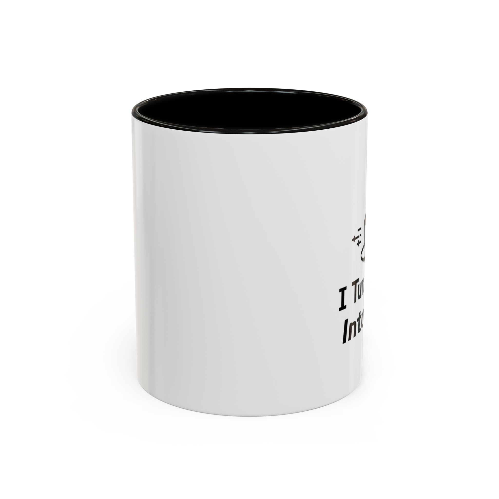 I Turn Coffee Into Code, Two-Toned Mug, Perfect Gift for coders