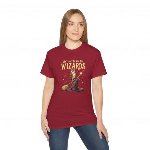 Unisex Off to see the WIZARDS Universal Studios Tee, Islands of Adventure, Epic Universe, Magical Book Themed Top