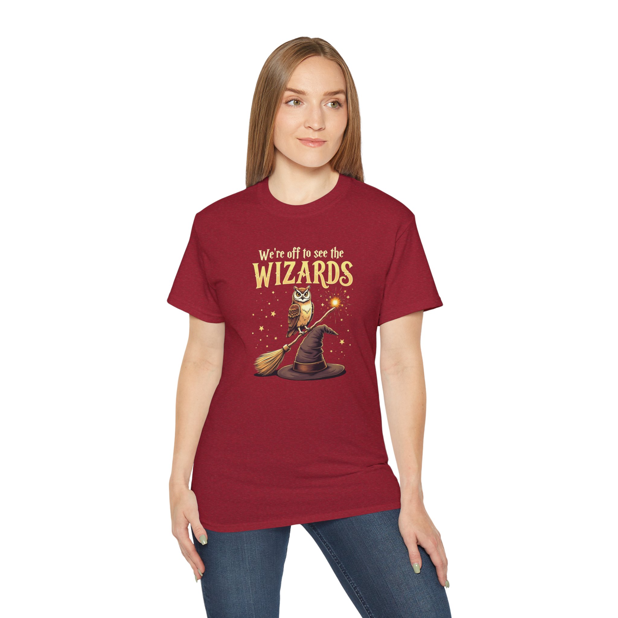 Unisex Off to see the WIZARDS Universal Studios Tee, Islands of Adventure, Epic Universe, Magical Book Themed Top