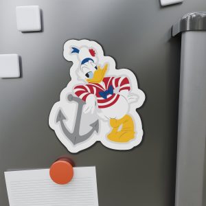 Disney Cruise Nautical Donald Door Magnet, Refrigerator Magnet, Cruise Door Decor, Donald Magnet, Nautical Magnet