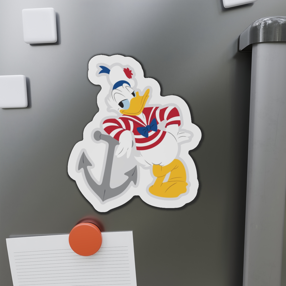 Disney Cruise Nautical Donald Door Magnet, Refrigerator Magnet, Cruise Door Decor, Donald Magnet, Nautical Magnet