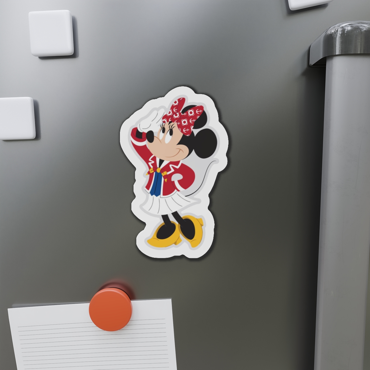 Disney Cruise Line Nautical Minnie Magnet, Cruise Door Magnet, Fridge Magnets, Refrigerator Decor - Image 8