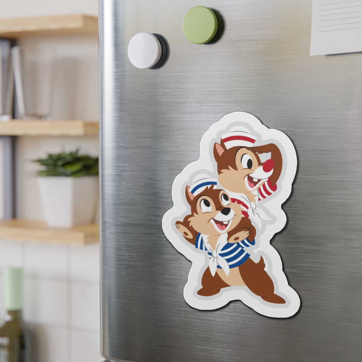 Disney Cruise Nautical Chip and Dale Door Magnet, Cruise Ship Decor, Nautical Theme Magnet - Image 9