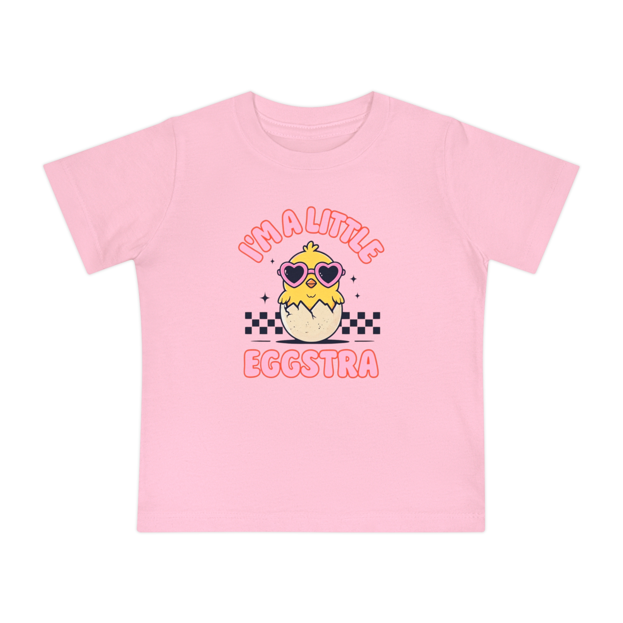 Cute Baby Easter T-Shirt | I'm a Little Eggstra | Toddler Gear, Easter Outfit, Fun Kids Tee - Image 9