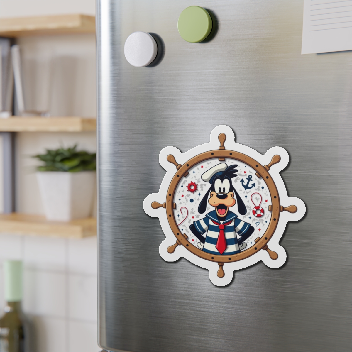 Nautical Goofy Magnet, Disney Cruise Line, Cruise Cabin Door Magnet - Image 6