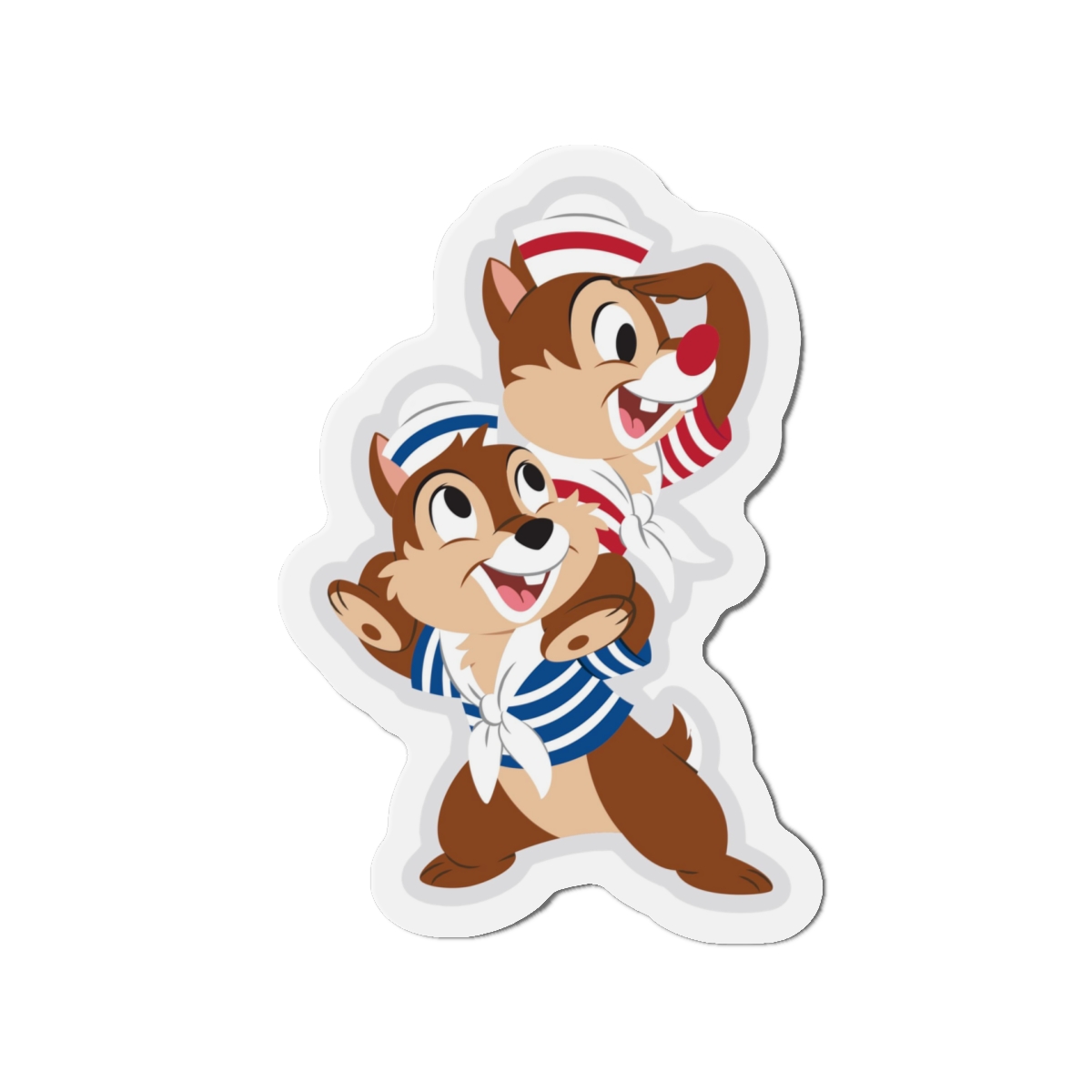 Disney Cruise Nautical Chip and Dale Door Magnet, Cruise Ship Decor, Nautical Theme Magnet - Image 4