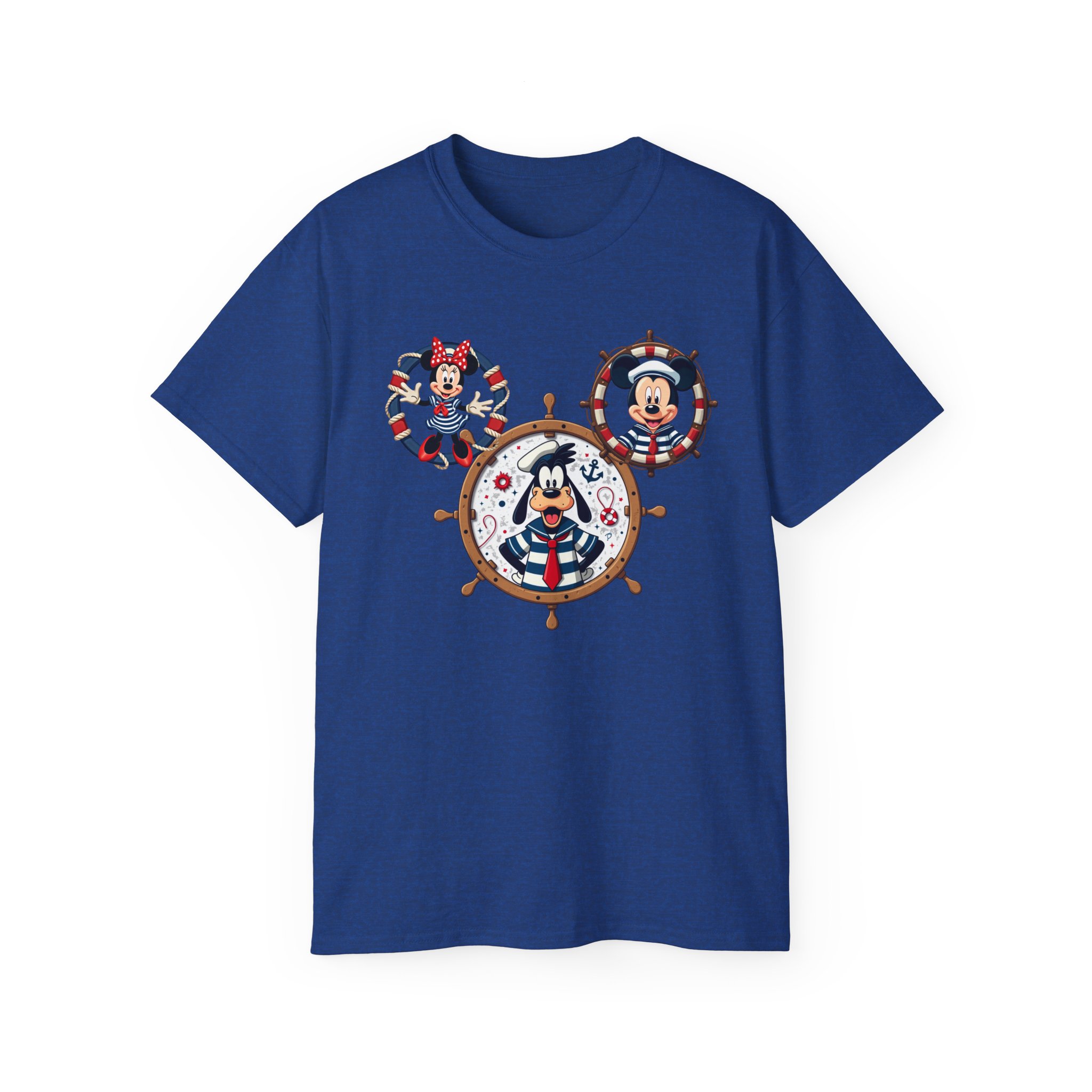 Nautical Disney T-Shirt, Perfect for Family Vacations, Beach Days, Birthdays, Gift for Disney Lovers, Summer Fun - Image 2
