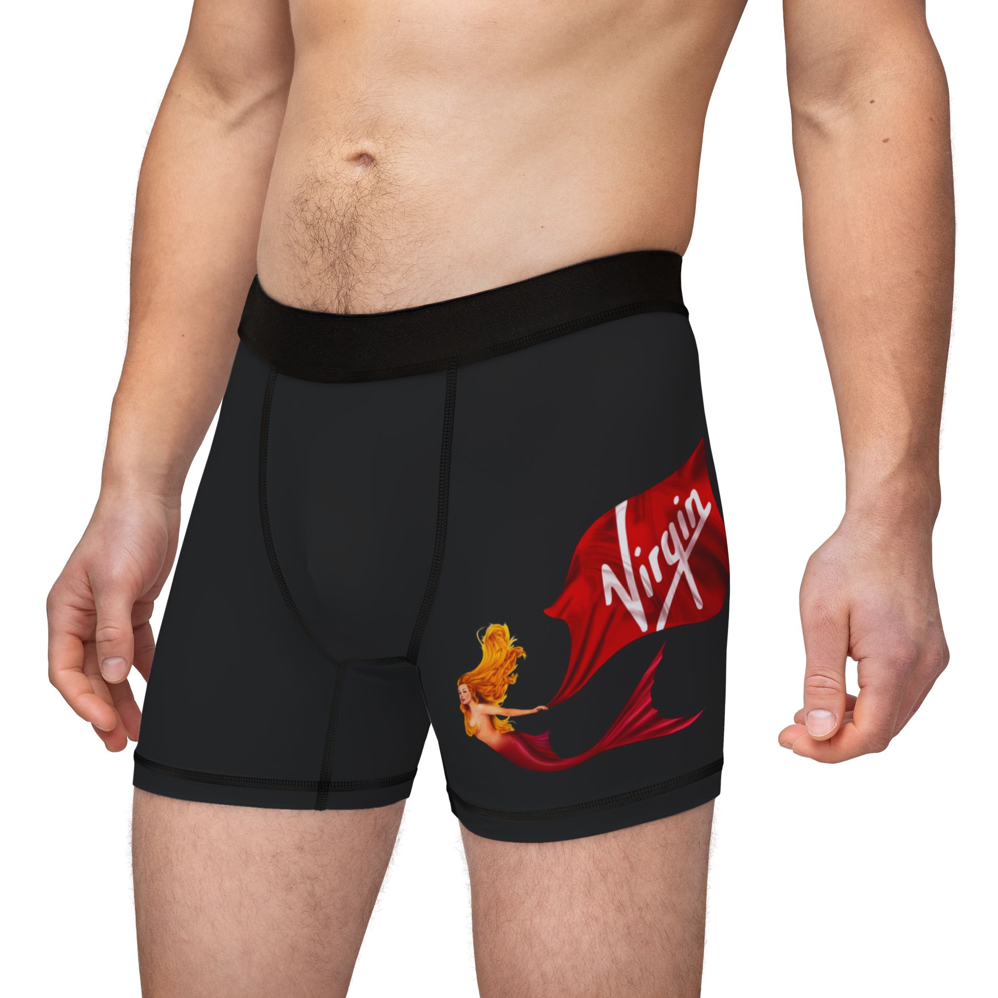 Mermaid Men's Boxers, Virgin Voyages Pajama Night Bottoms, Sexy Sleepwear, Gift for Him, Underwear