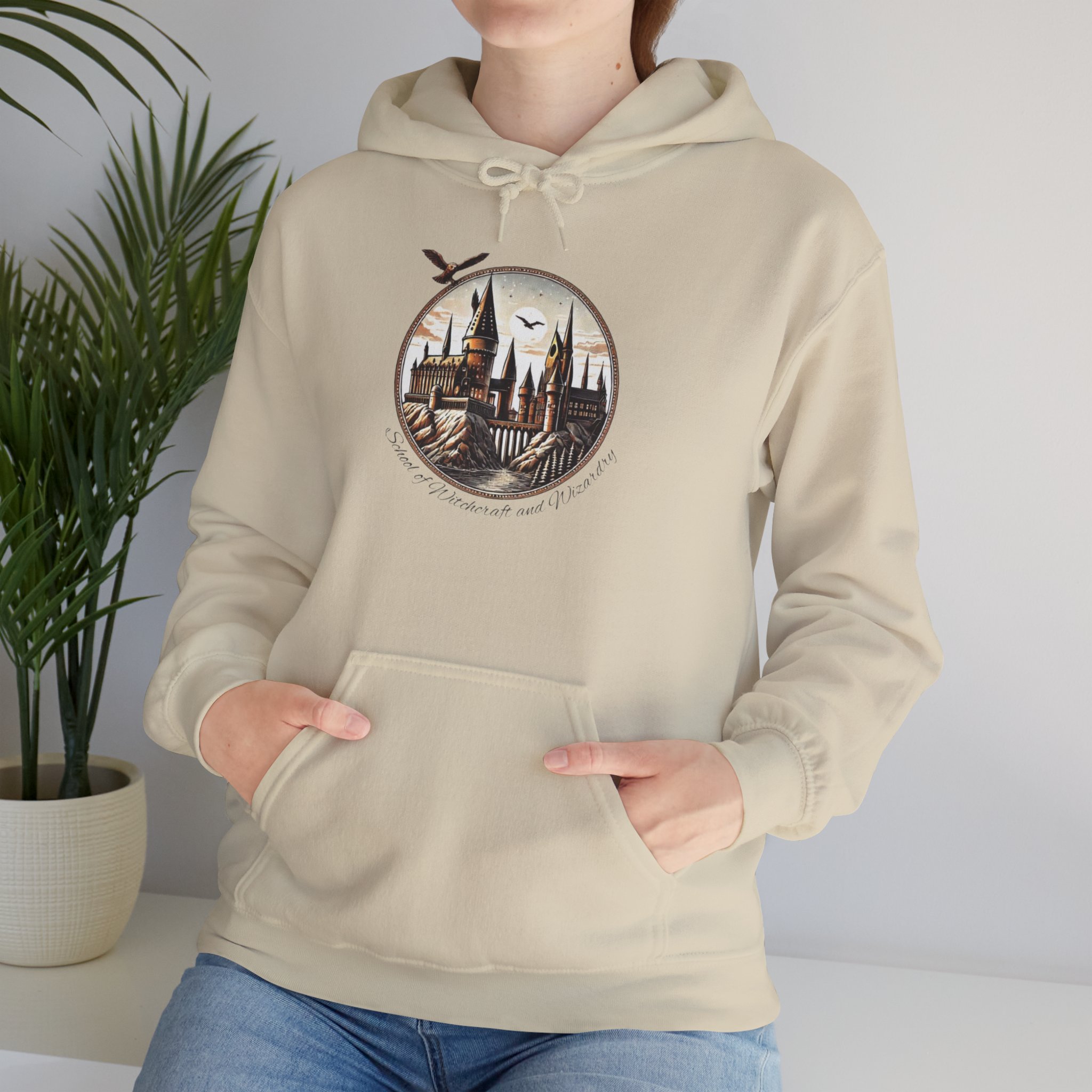Hogwarts Inspired Hoodie, Harry Potter Fan Wear, Universal Studios Apparel, Potter Fan Approved, Fangirl or Guy Gift - Image 4