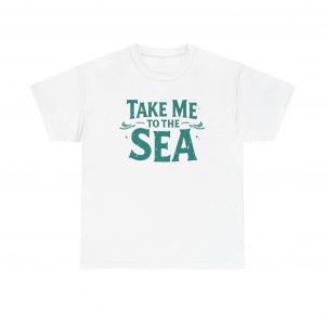 Tropical Escape Unisex Tee, Ocean Lover, Beach, Cruise Vacation Top, Heavy Cotton Shirt