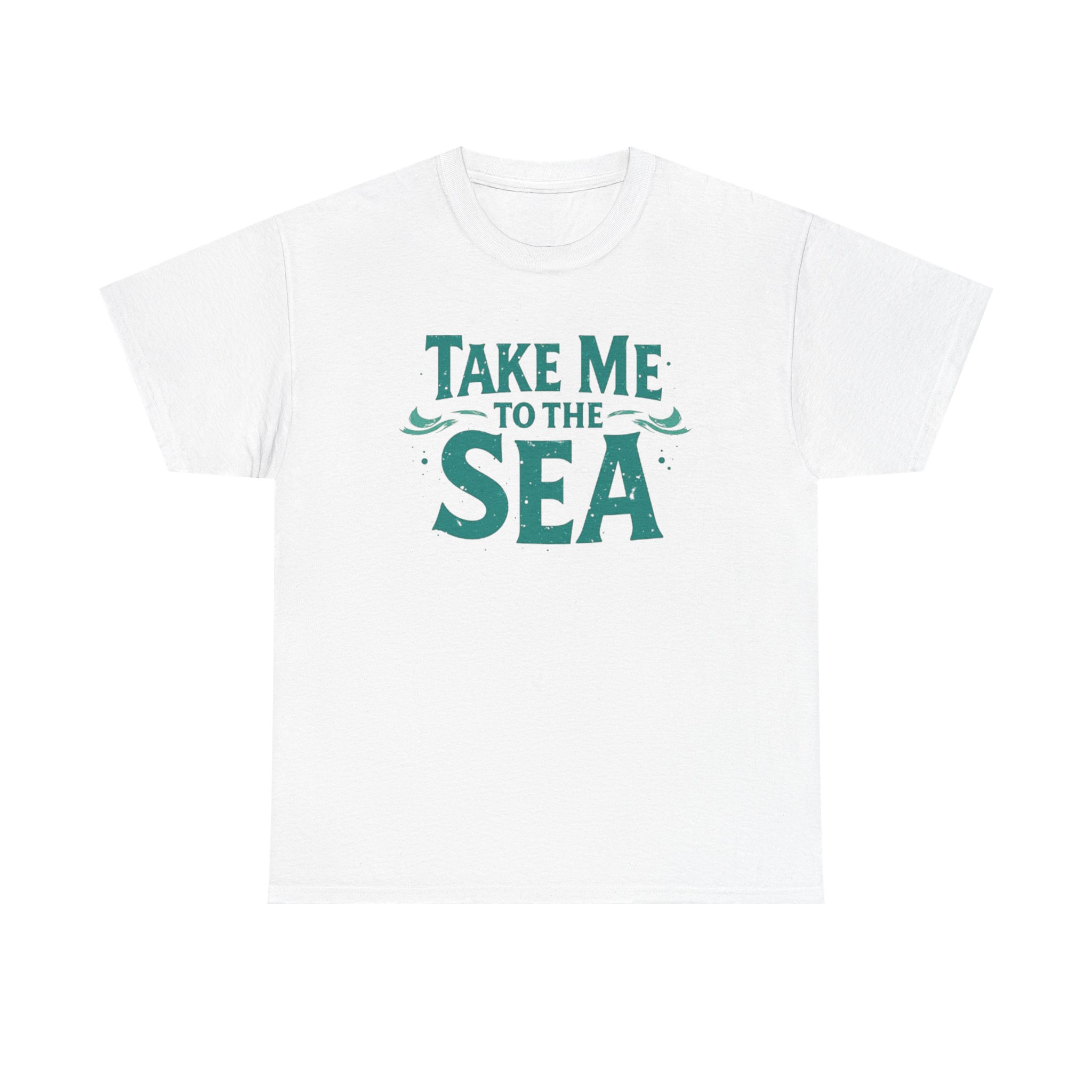 Tropical Escape Unisex Tee, Ocean Lover, Beach, Cruise Vacation Top, Heavy Cotton Shirt