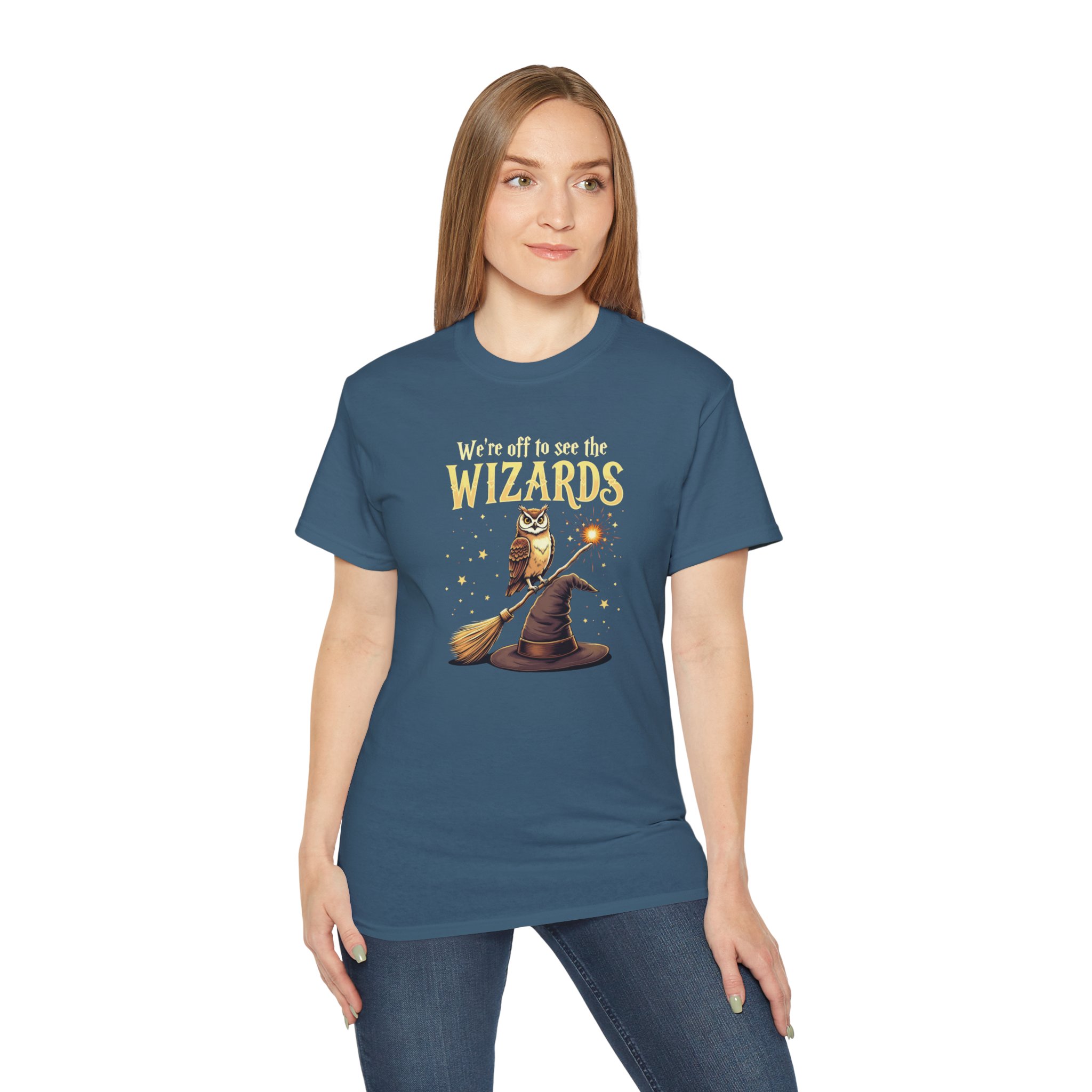 Unisex Off to see the WIZARDS Universal Studios Tee, Islands of Adventure, Epic Universe, Magical Book Themed Top - Image 48