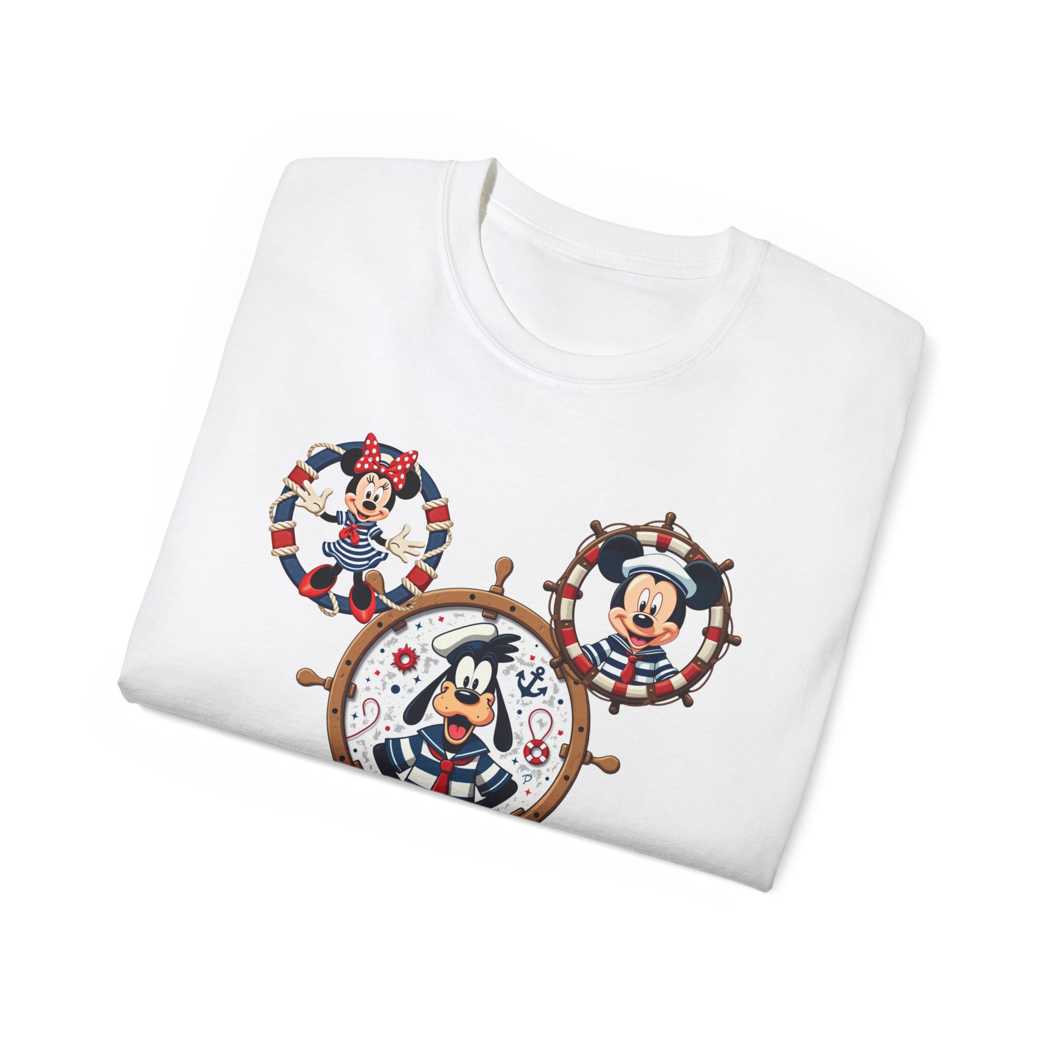 Nautical Disney T-Shirt, Perfect for Family Vacations, Beach Days, Birthdays, Gift for Disney Lovers, Summer Fun - Image 4