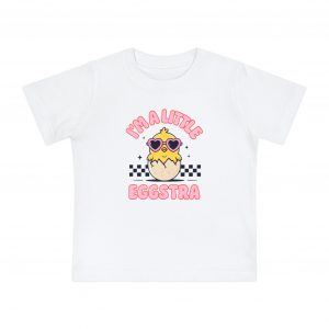 Cute Baby Easter T-Shirt | I'm a Little Eggstra | Toddler Gear, Easter Outfit, Fun Kids Tee