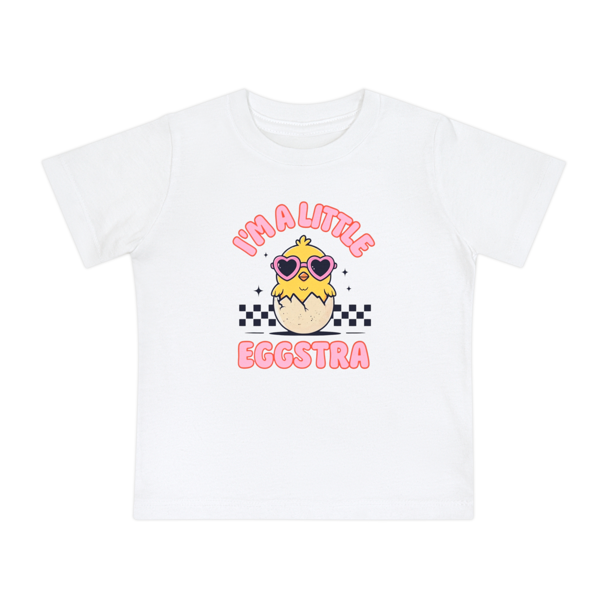 Cute Baby Easter T-Shirt | I'm a Little Eggstra | Toddler Gear, Easter Outfit, Fun Kids Tee