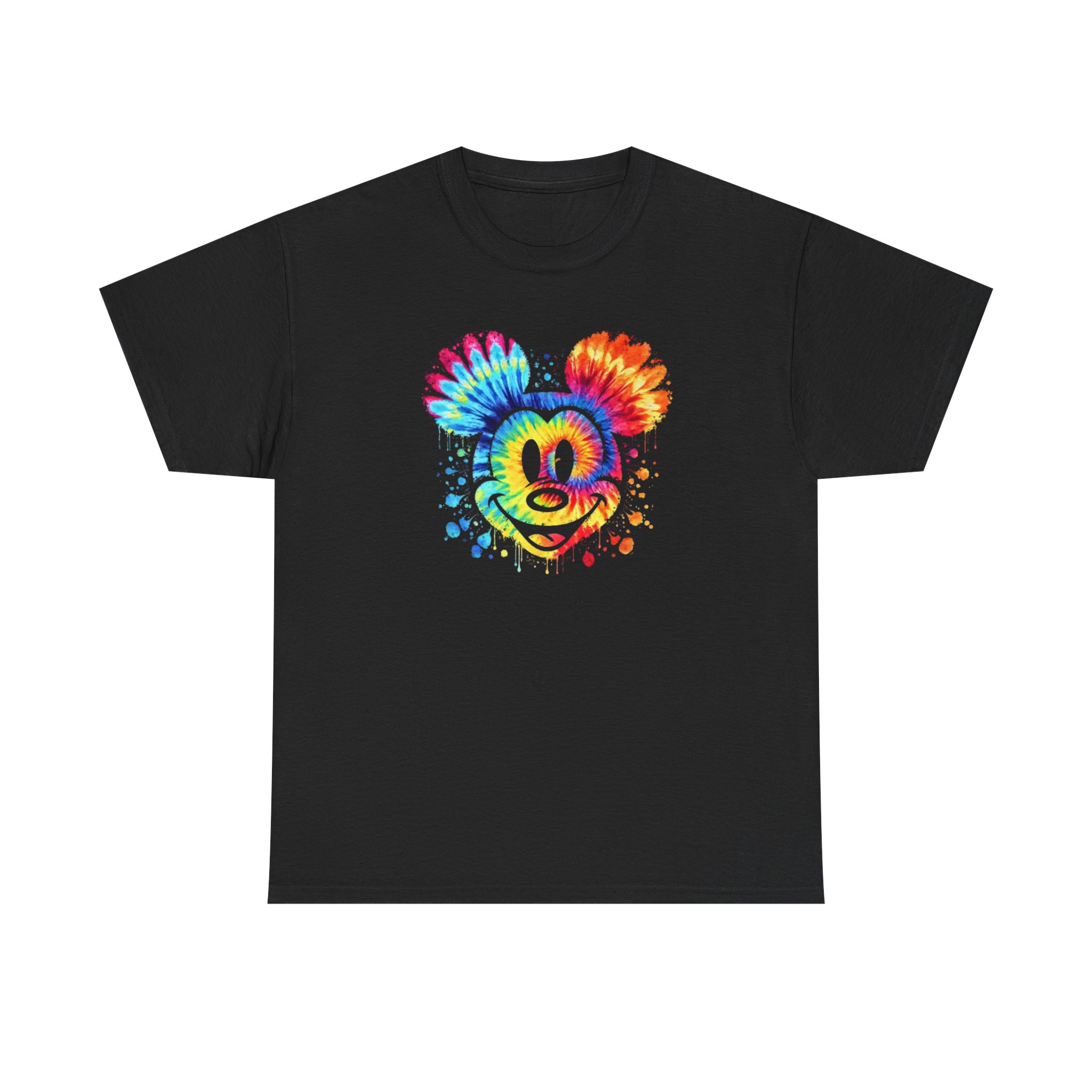 Tie Dye design Mickey Mouse Tee, Disney Cruise Shirt, Unisex T-Shirt, Disney Park Apparel, Bright Fun Shirt - Image 5
