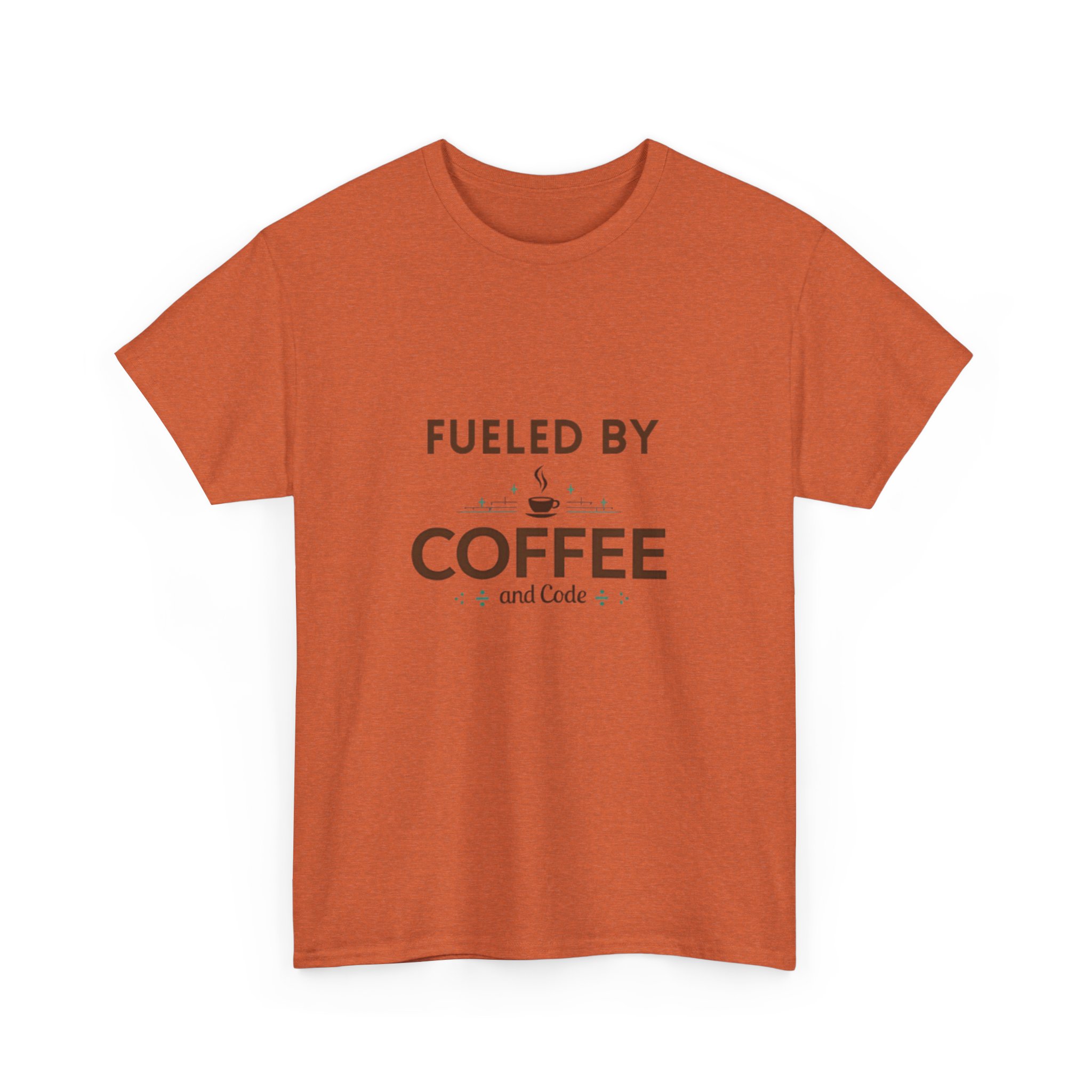 Fueled by Coffee and Code T-Shirt, Geeky Programmer Gift, Coffee Lover & Coder Shirt, Fun and Nerdy Design, Programmer Life Apparel - Image 7