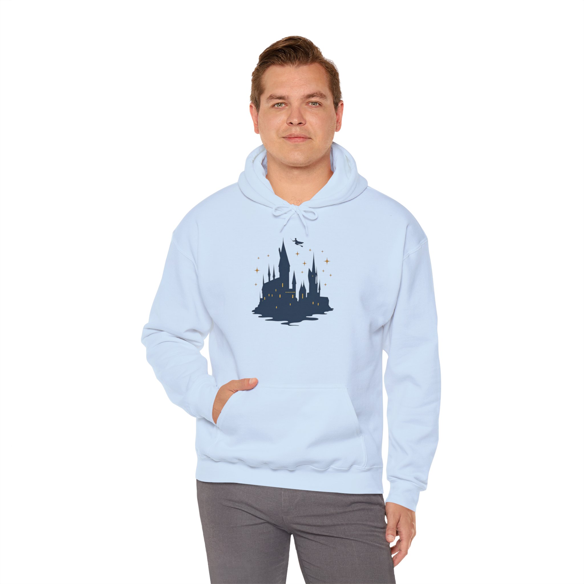 Hogwarts Inspired Hoodie, Harry Potter Fan Wear, Universal Studios Apparel, Potter Fan Approved, Fangirl or Guy Gift - Image 2