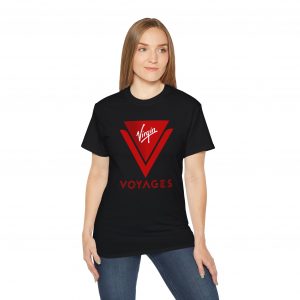 Virgin Voyages Logo T-shirt, Unisex Tee for Cruise and Travel, Nautical Adventure Shirt, Cruise Ship Vacation Top