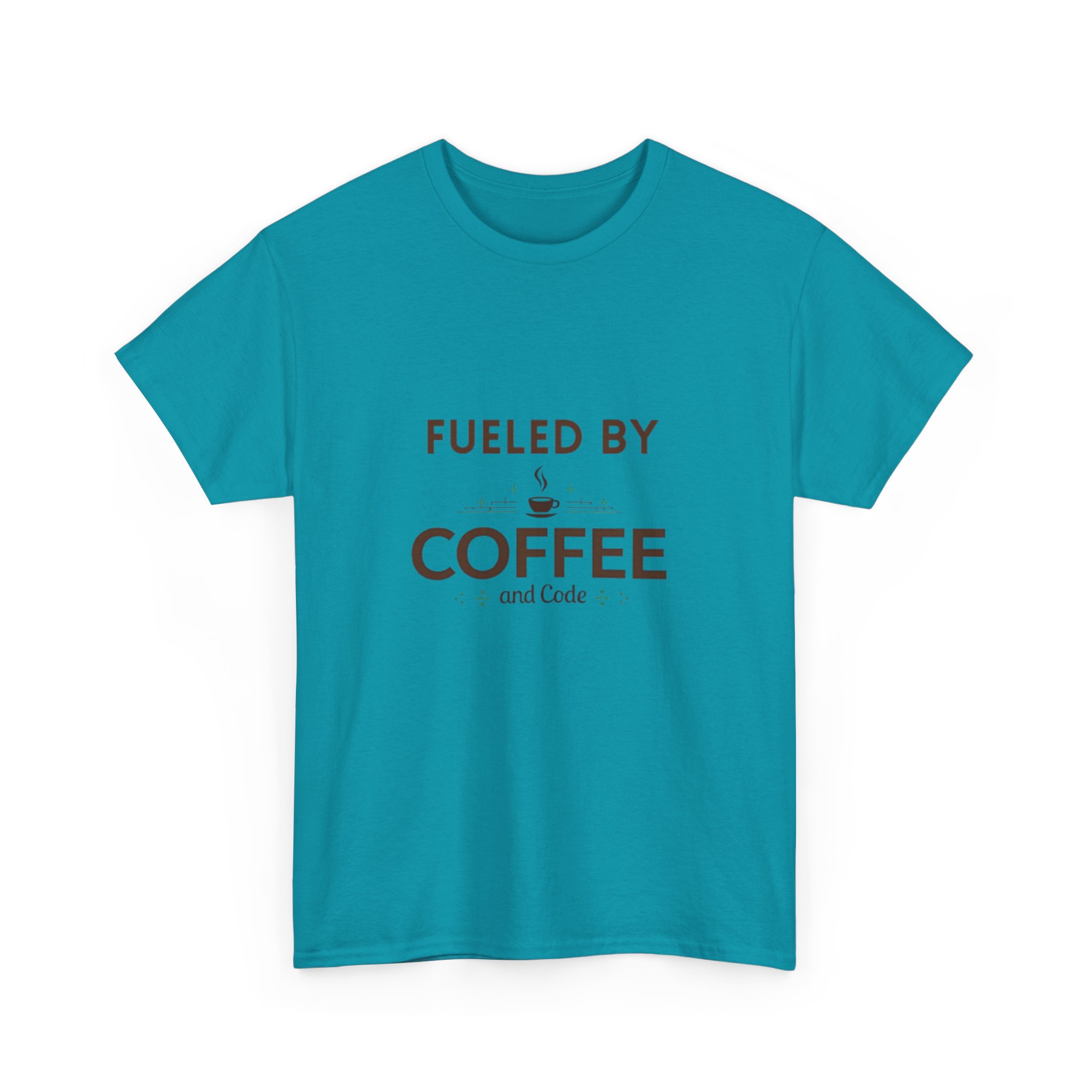 Fueled by Coffee and Code T-Shirt, Geeky Programmer Gift, Coffee Lover & Coder Shirt, Fun and Nerdy Design, Programmer Life Apparel - Image 19