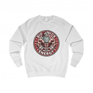 Big Nick Energy Unisex Sweatshirt, Funny Christmas Sweater, Ugly Xmas Jumper, Gag Christmas Gift, Sexy Santa Top