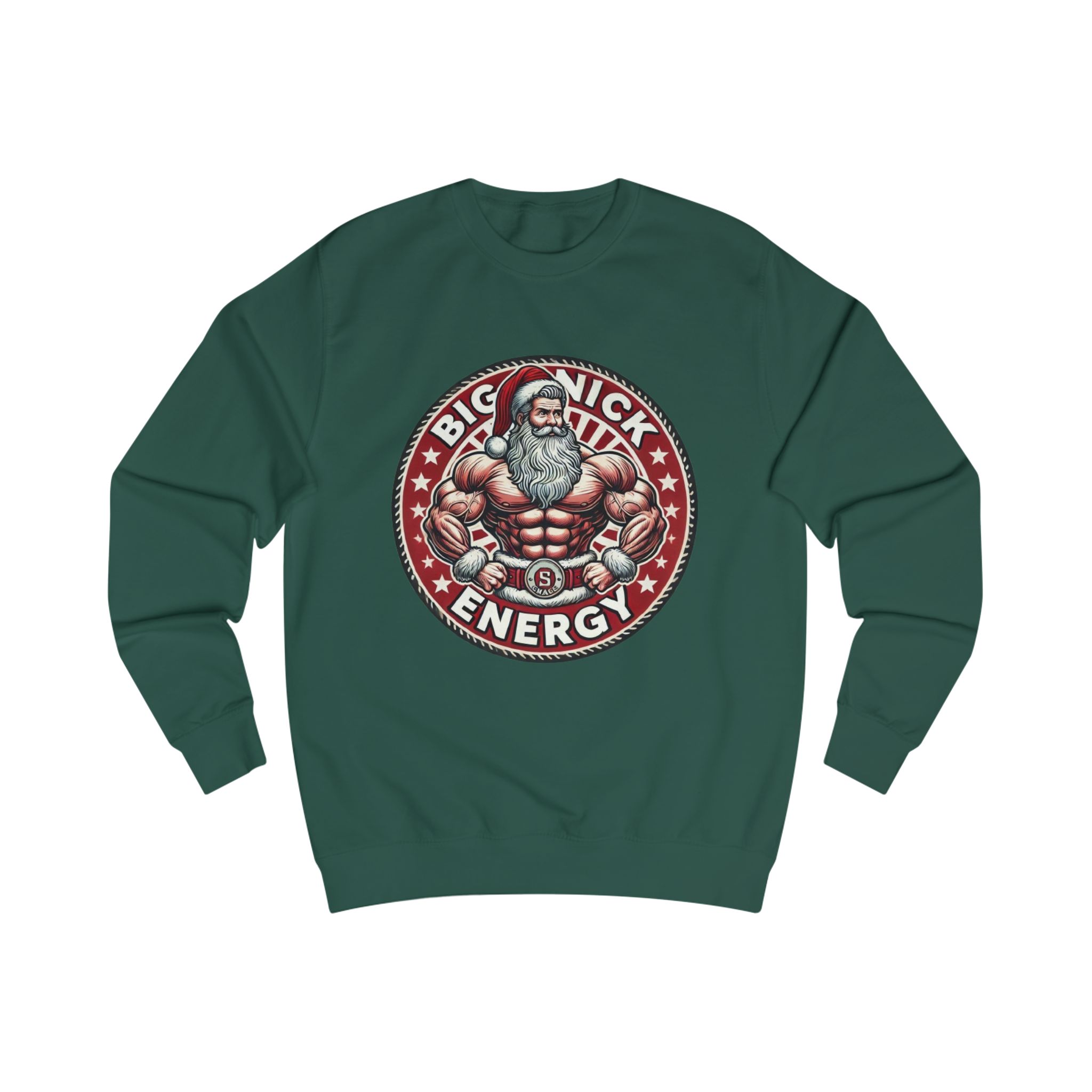 Big Nick Energy Unisex Sweatshirt, Funny Christmas Sweater, Ugly Xmas Jumper, Gag Christmas Gift, Sexy Santa Top - Image 11