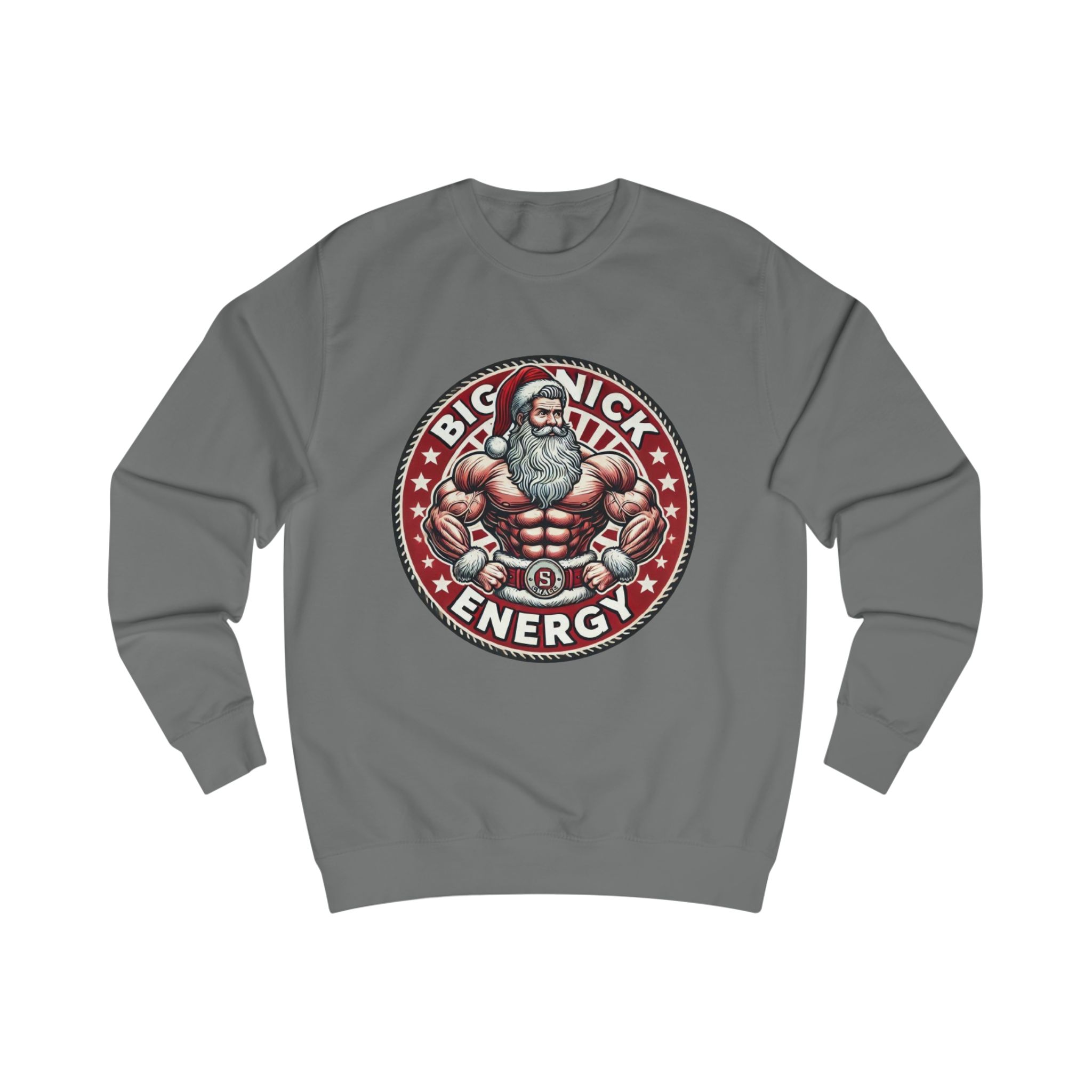 Big Nick Energy Unisex Sweatshirt, Funny Christmas Sweater, Ugly Xmas Jumper, Gag Christmas Gift, Sexy Santa Top - Image 13