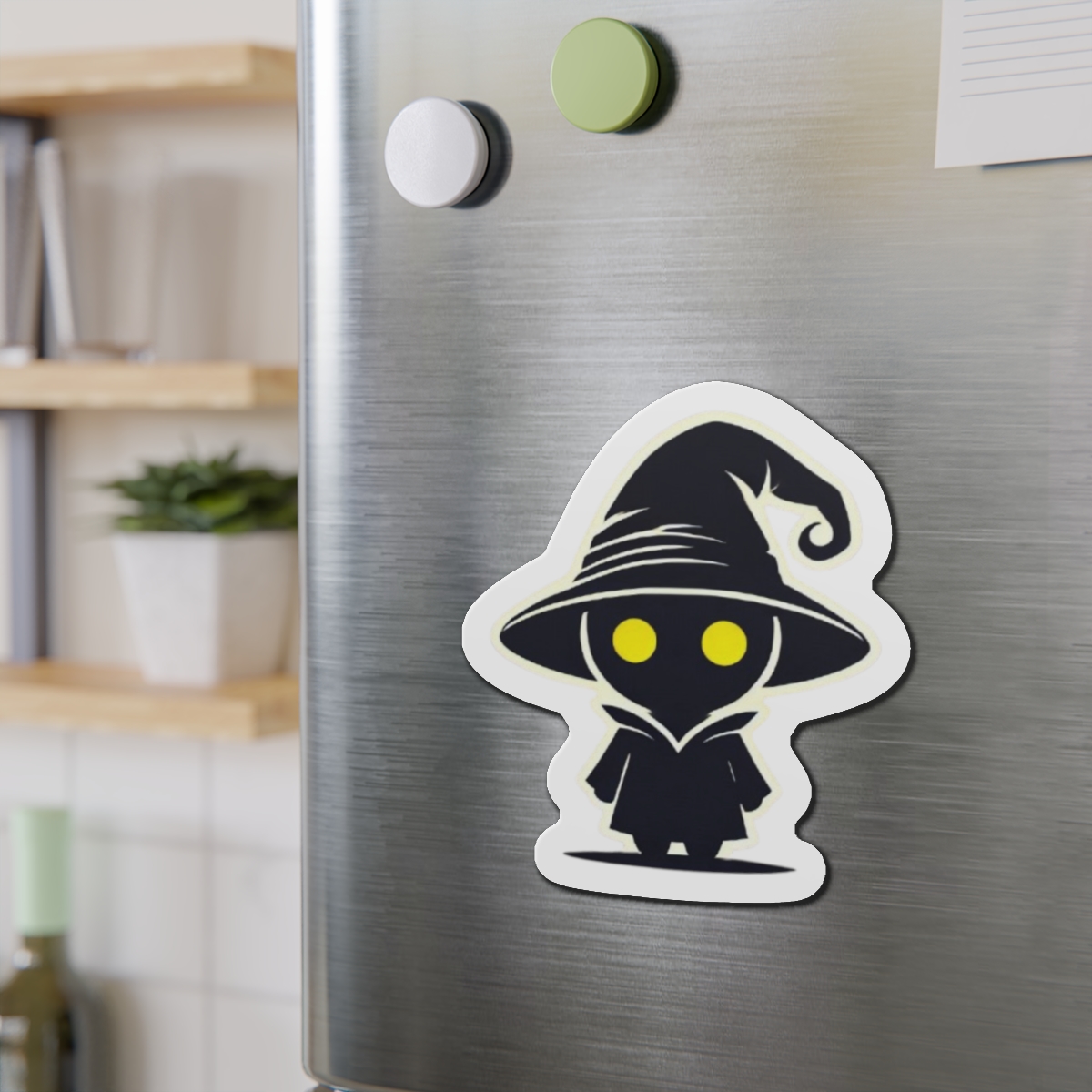 Adorable Black Mage-Inspired Die-Cut Magnet Fantasy Gaming Décor FFIX Vivi - Image 15