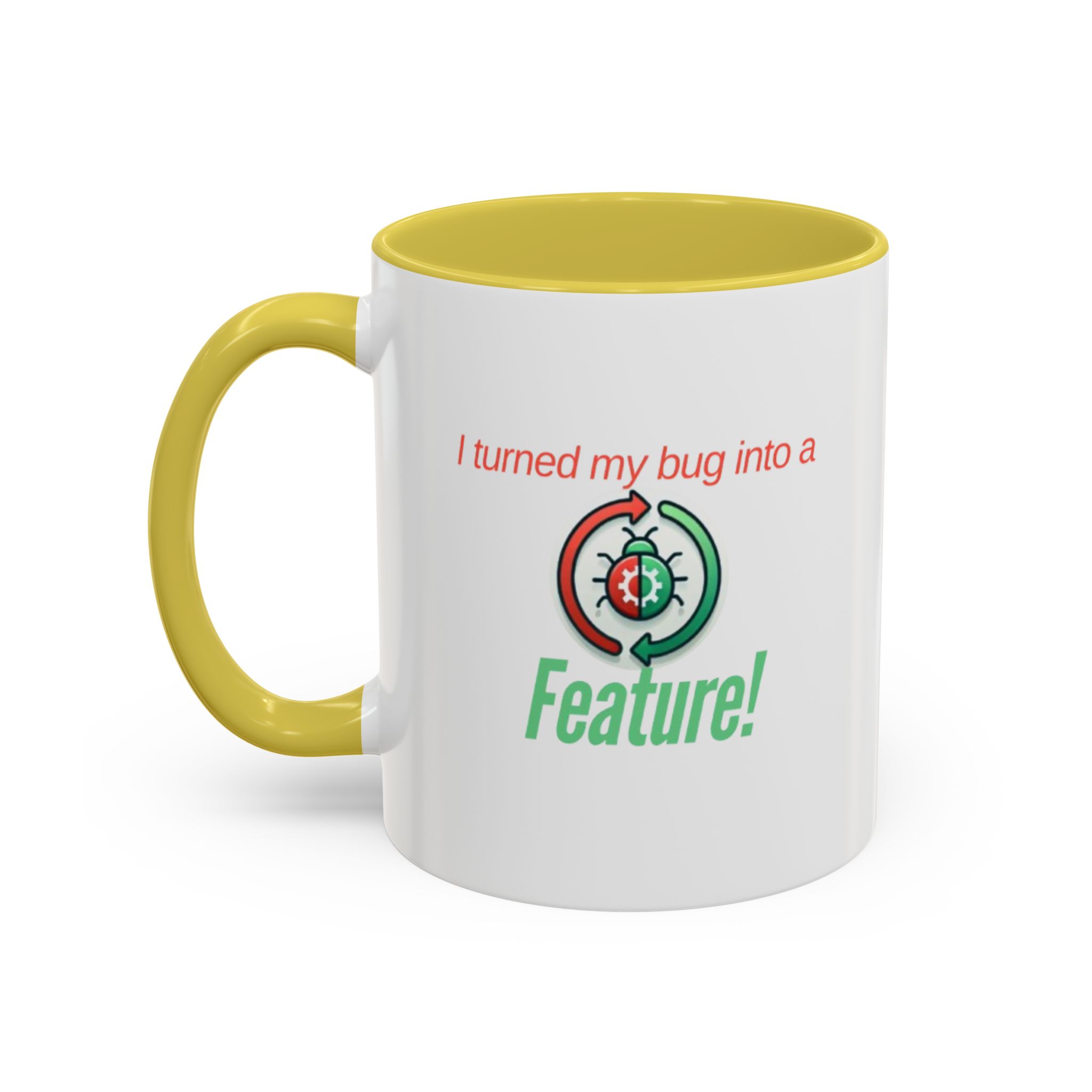 I Turned My Bug Into a Feature! Funny Programmer TwoTone Coffee Coding Humor Gift for Developers, Software Engineers and Tech Enthusiasts - Image 48
