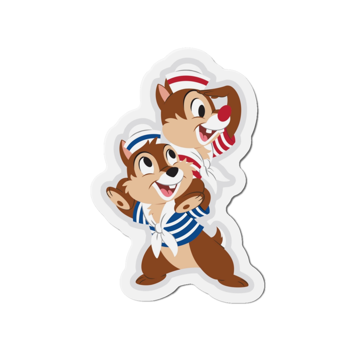 Disney Cruise Nautical Chip and Dale Door Magnet, Cruise Ship Decor, Nautical Theme Magnet - Image 7