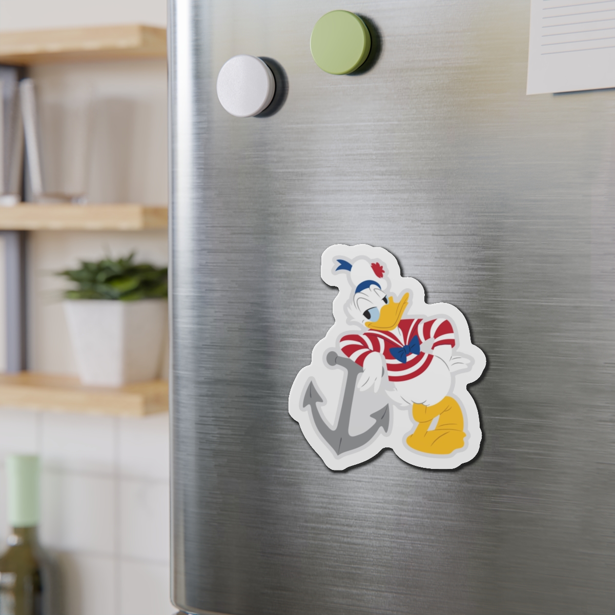 Disney Cruise Nautical Donald Door Magnet, Refrigerator Magnet, Cruise Door Decor, Donald Magnet, Nautical Magnet - Image 3