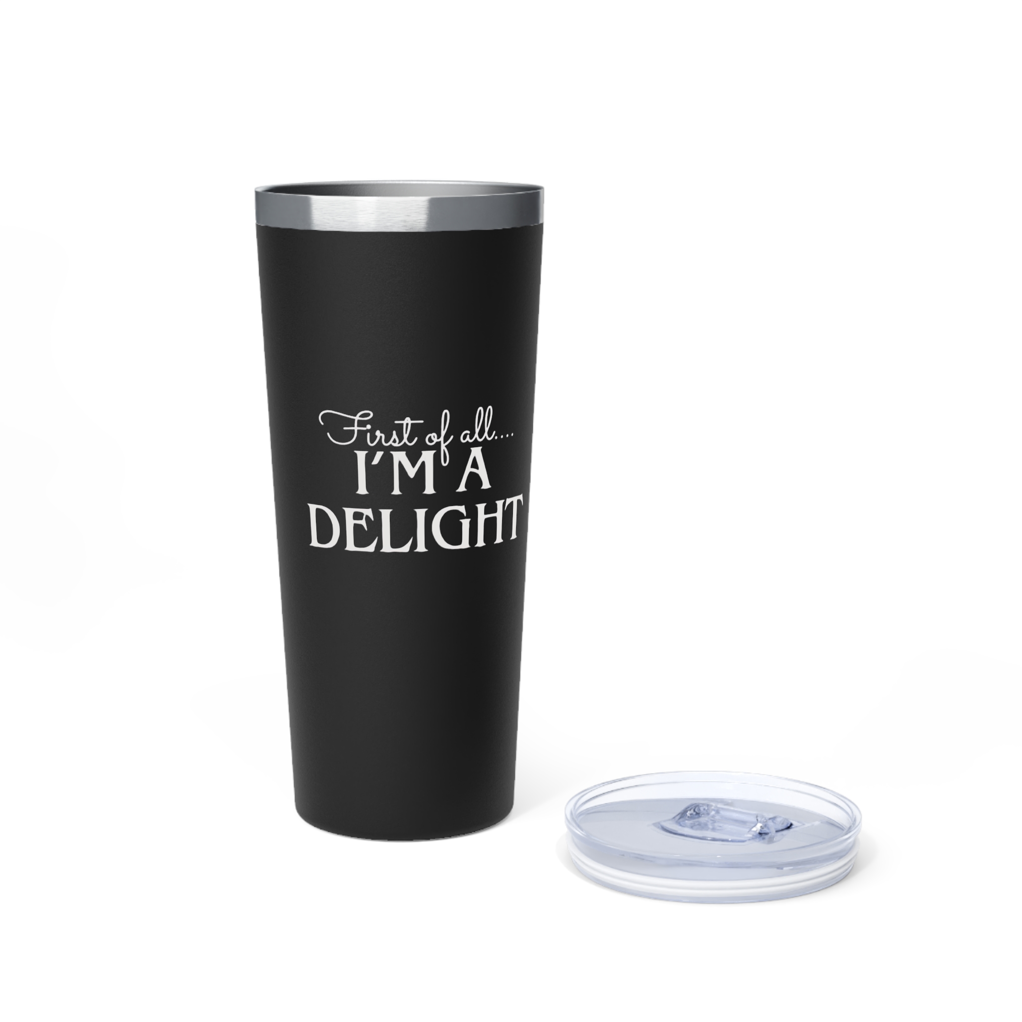I'm A Delight -copper Vacuum Insulated Tumbler, 22oz, Gift Idea, Funny - Image 3