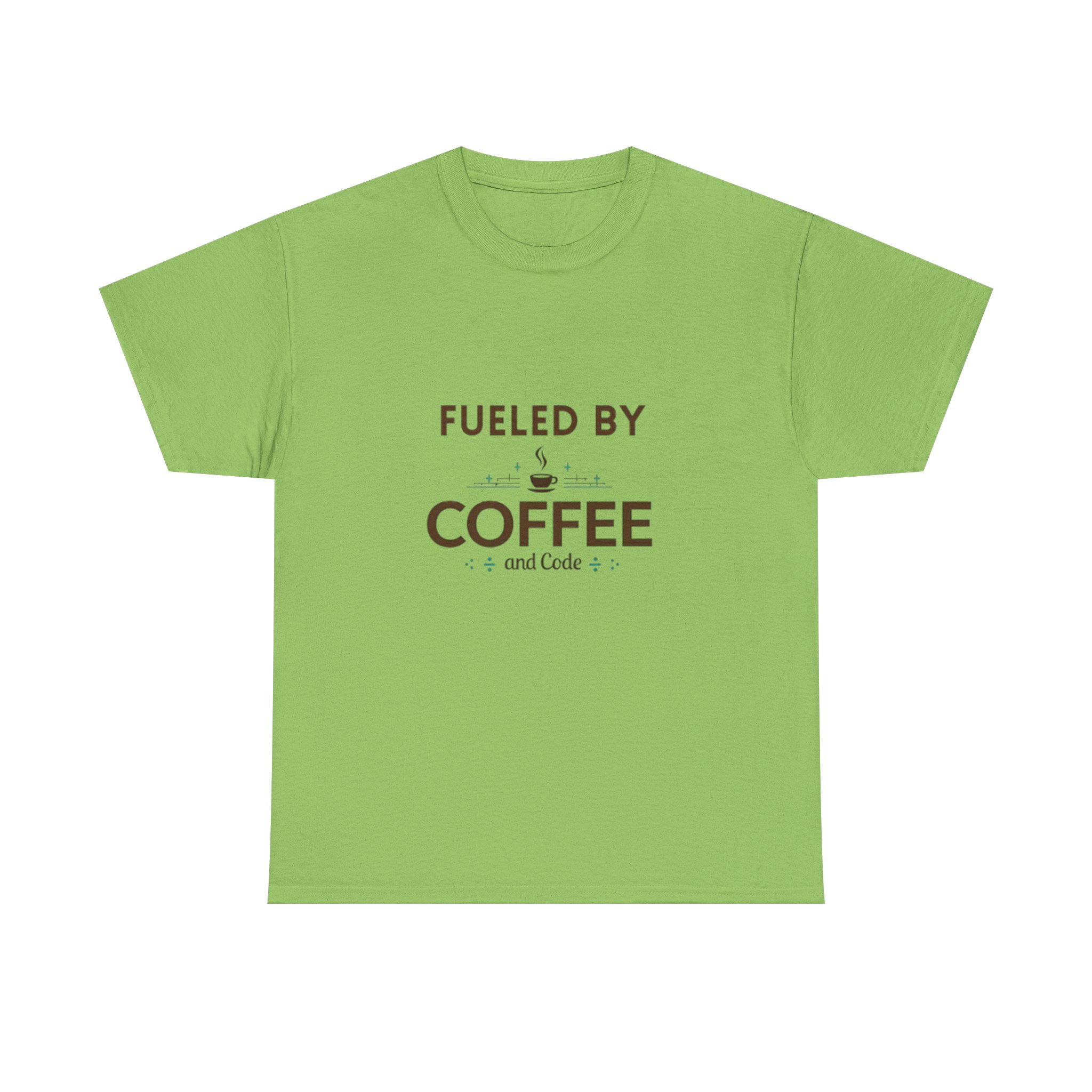 Fueled by Coffee and Code T-Shirt, Geeky Programmer Gift, Coffee Lover & Coder Shirt, Fun and Nerdy Design, Programmer Life Apparel - Image 13