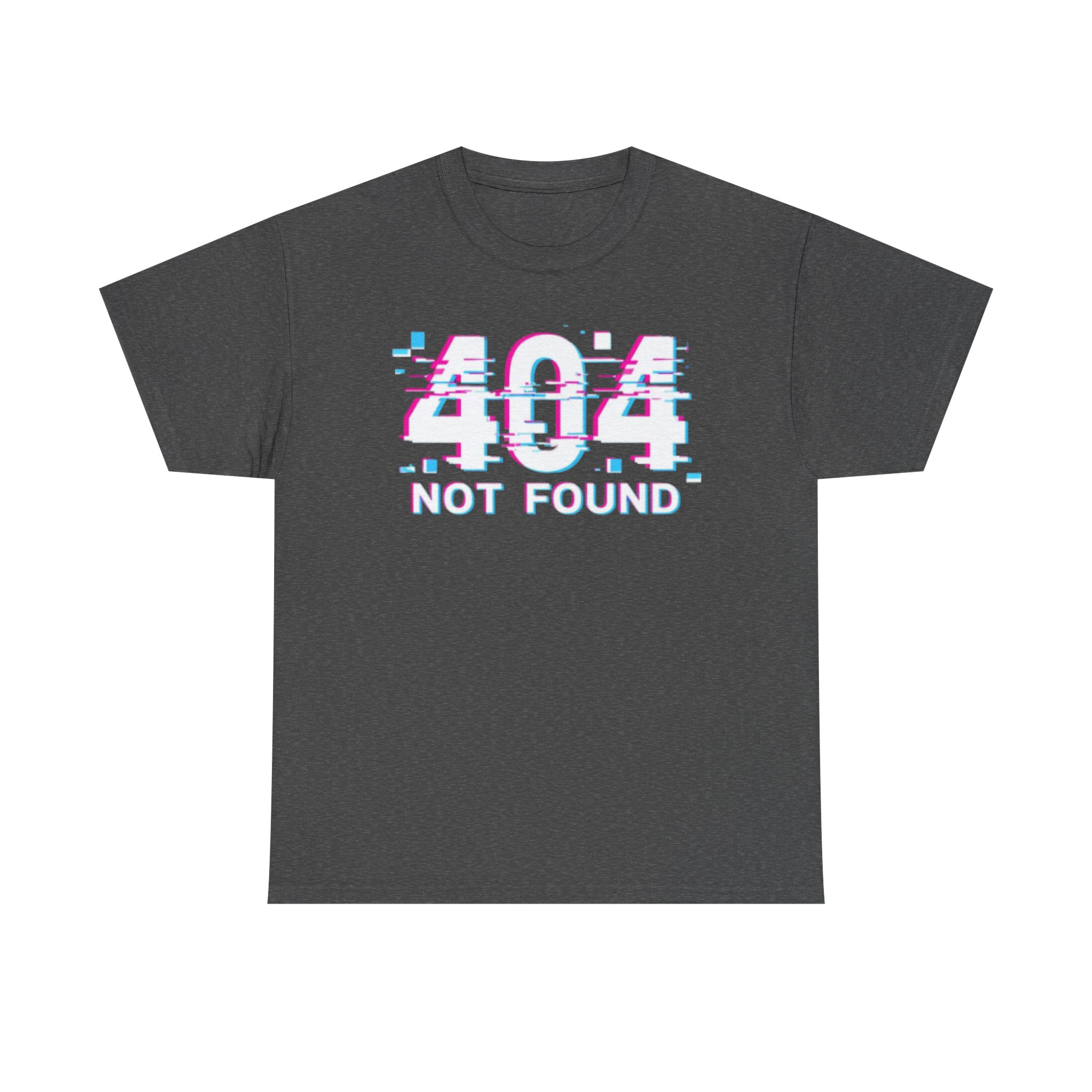 404 Not Found Unisex Heavy Cotton Tee, Trendy Graphic Shirt, Casual Everyday Wear, Gift for Tech Lovers, Unisex Tee - Image 13