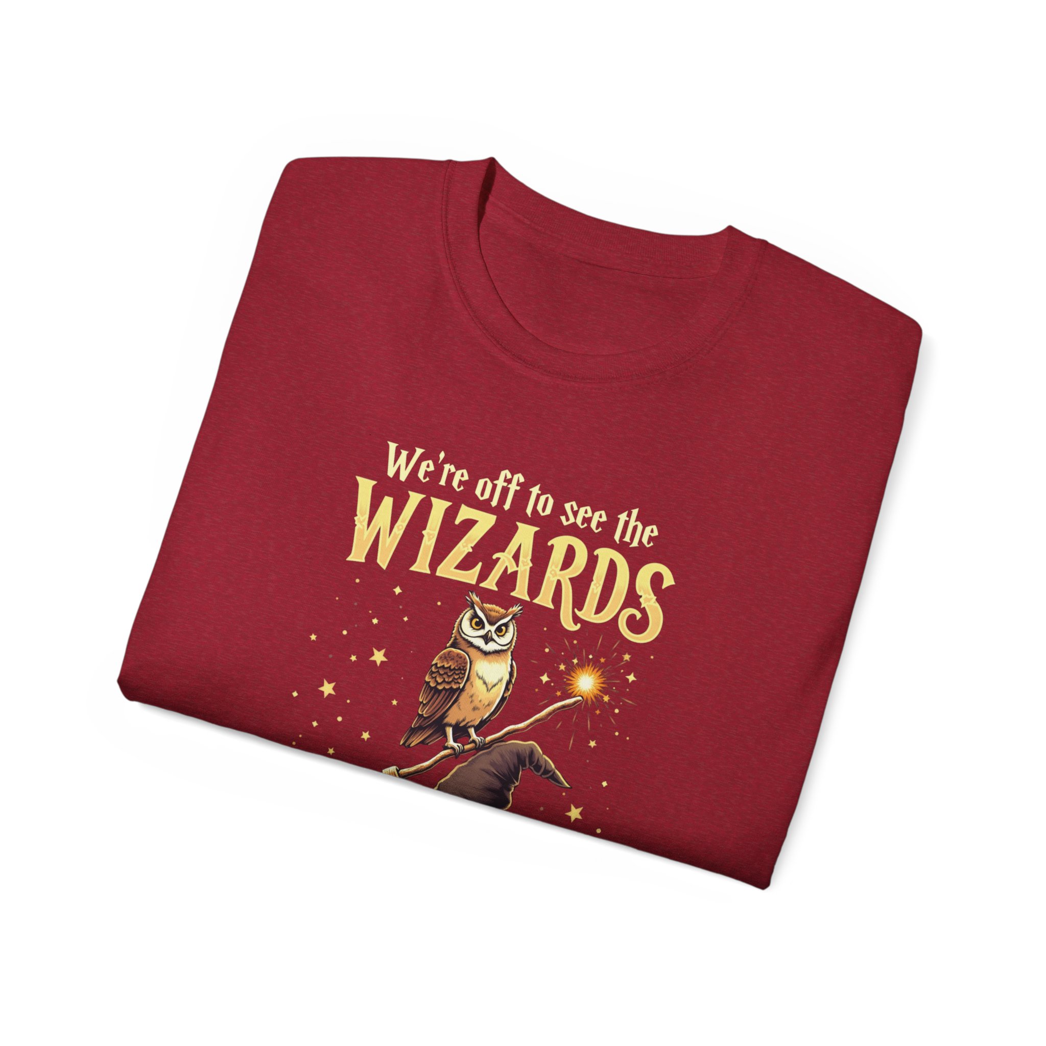 Unisex Off to see the WIZARDS Universal Studios Tee, Islands of Adventure, Epic Universe, Magical Book Themed Top - Image 5