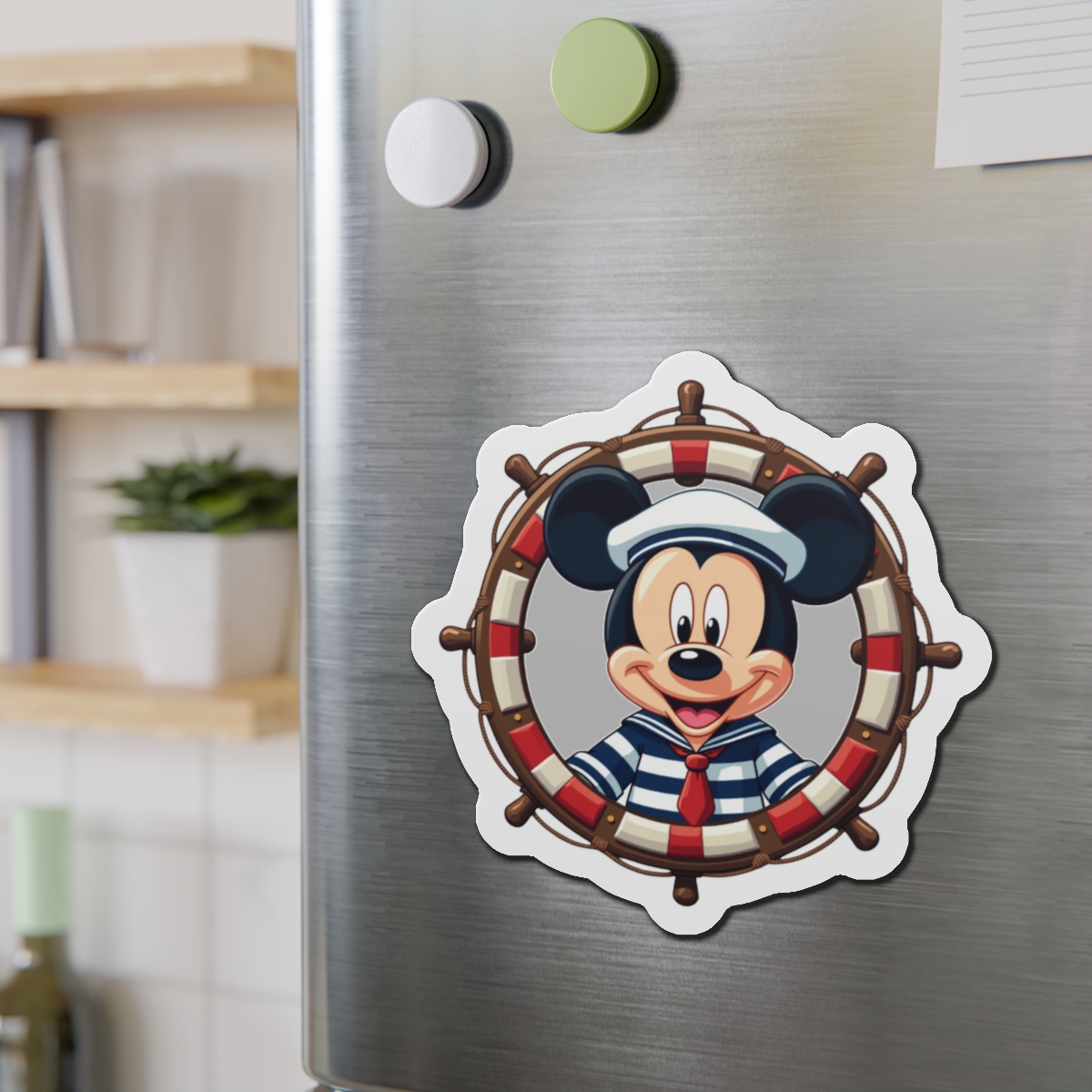 Disney Cruise Nautical Mickey Door Magnet, Disney Fridge Magnets, Kitchen Decor, Fun Disney Cruise Souvenir - Image 6