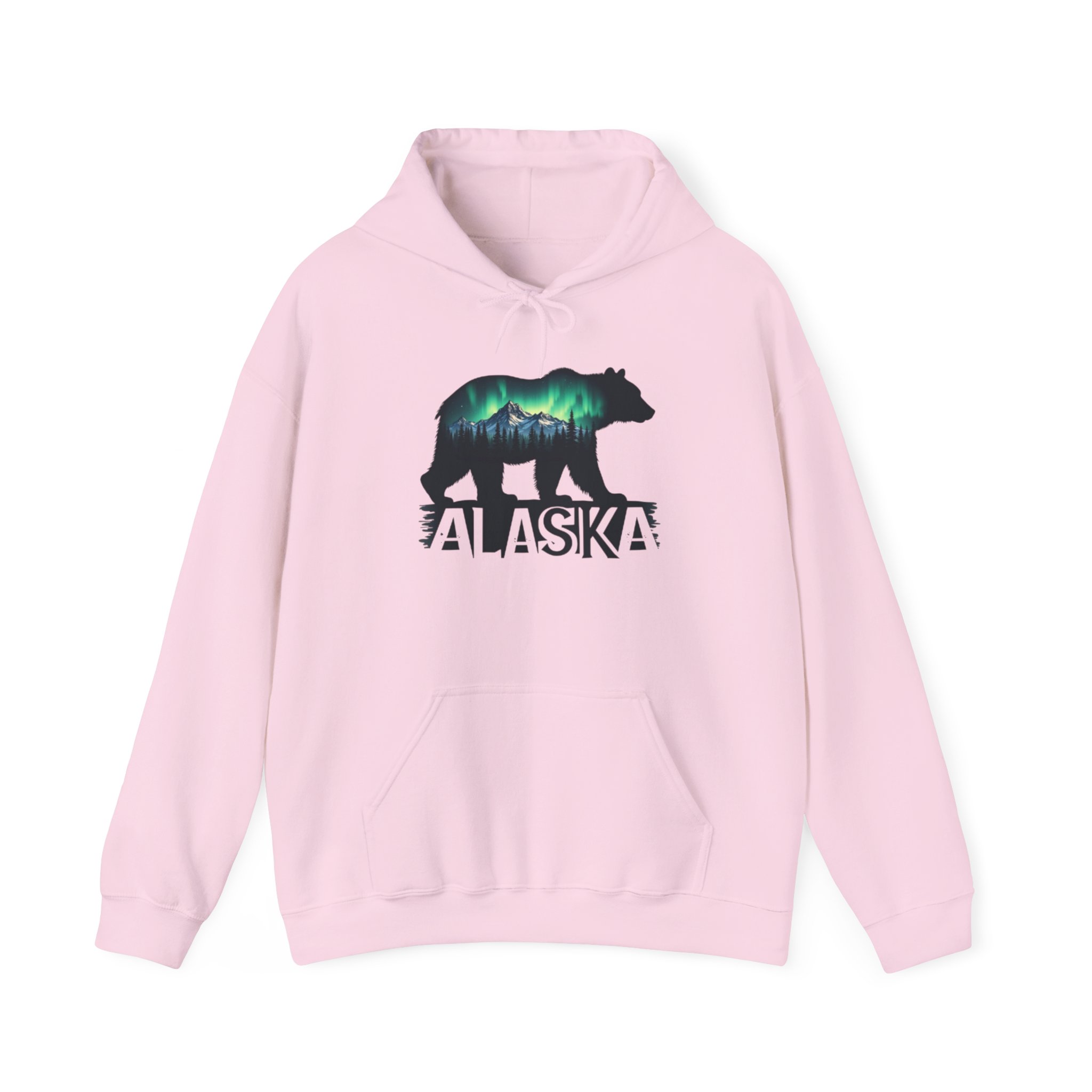 Alaska Bear Northern Lights Hoodie, Unisex Sweatshirt for Nature Lovers, Wilderness Gift, Wildlife Apparel, Outdoor Adventure Wear, Alaskan - Image 17