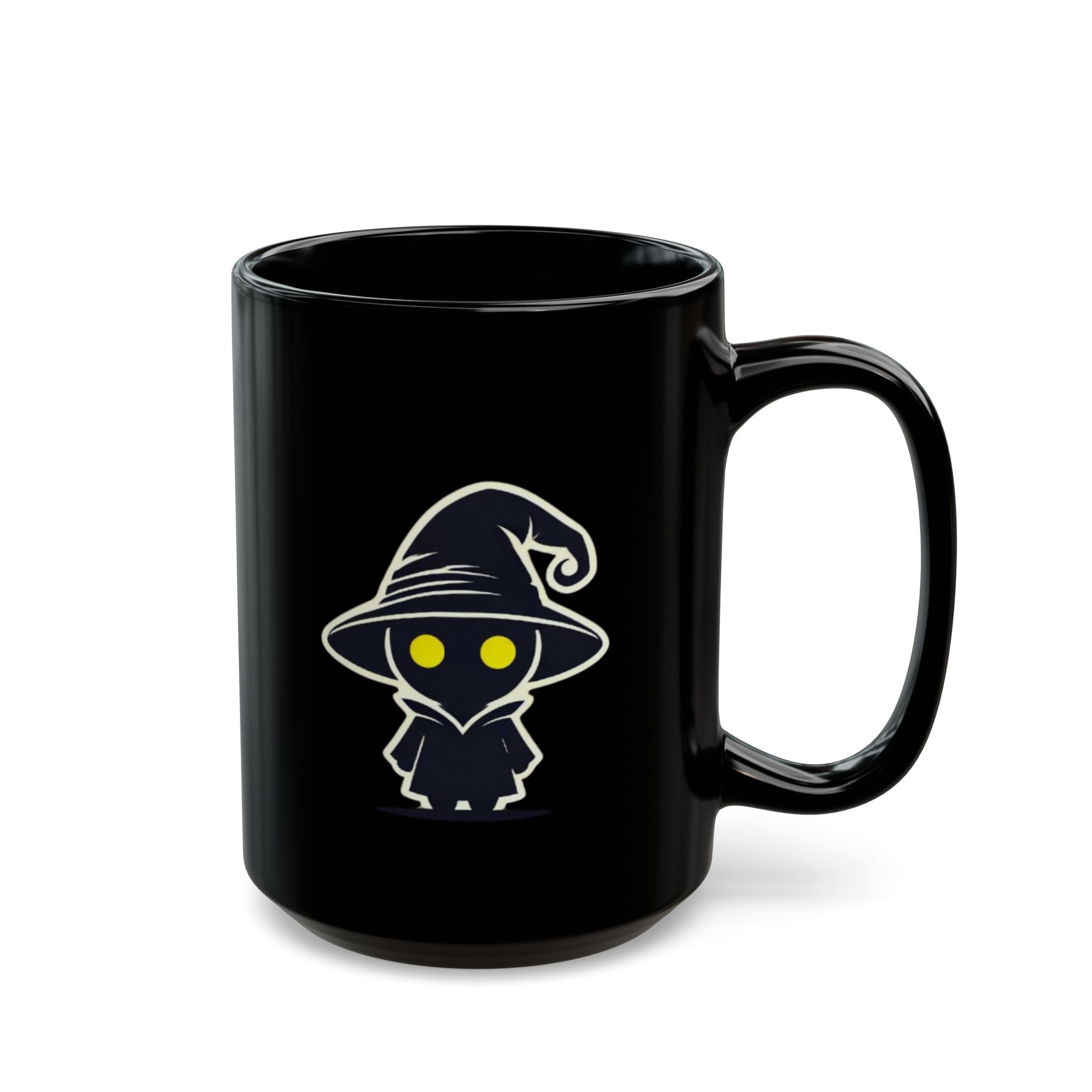 Adorable Black Mage-Inspired mug Fantasy Gaming Décor FFIX Vivi Black Mug (11oz, 15oz) - Image 6