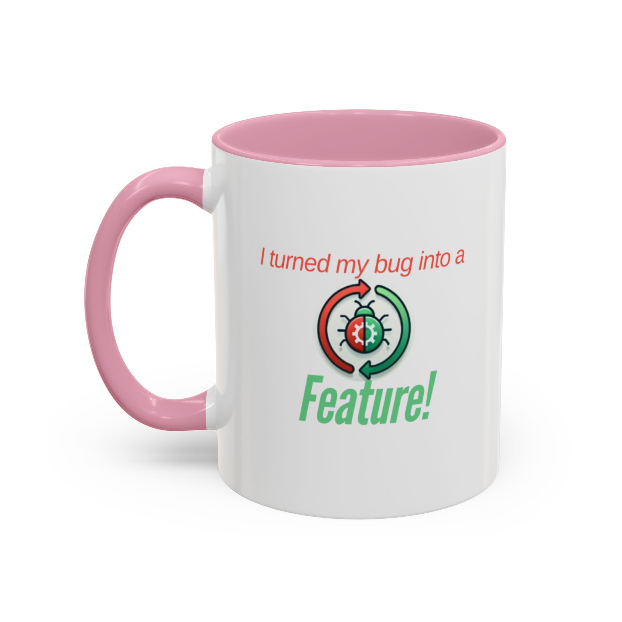 I Turned My Bug Into a Feature! Funny Programmer TwoTone Coffee Coding Humor Gift for Developers, Software Engineers and Tech Enthusiasts - Image 38