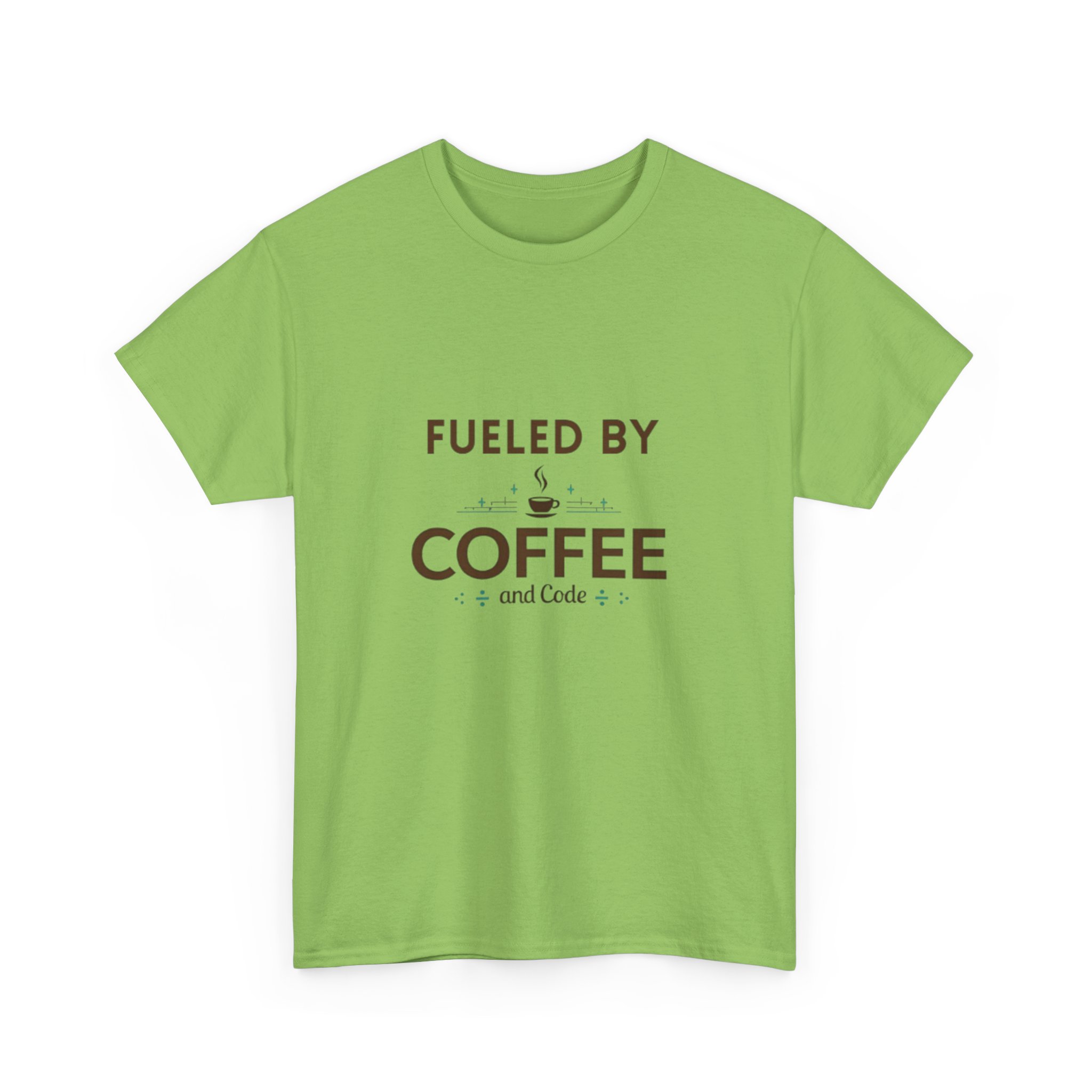 Fueled by Coffee and Code T-Shirt, Geeky Programmer Gift, Coffee Lover & Coder Shirt, Fun and Nerdy Design, Programmer Life Apparel - Image 15