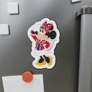 Disney Cruise Line Nautical Minnie Magnet, Cruise Door Magnet, Fridge Magnets, Refrigerator Decor