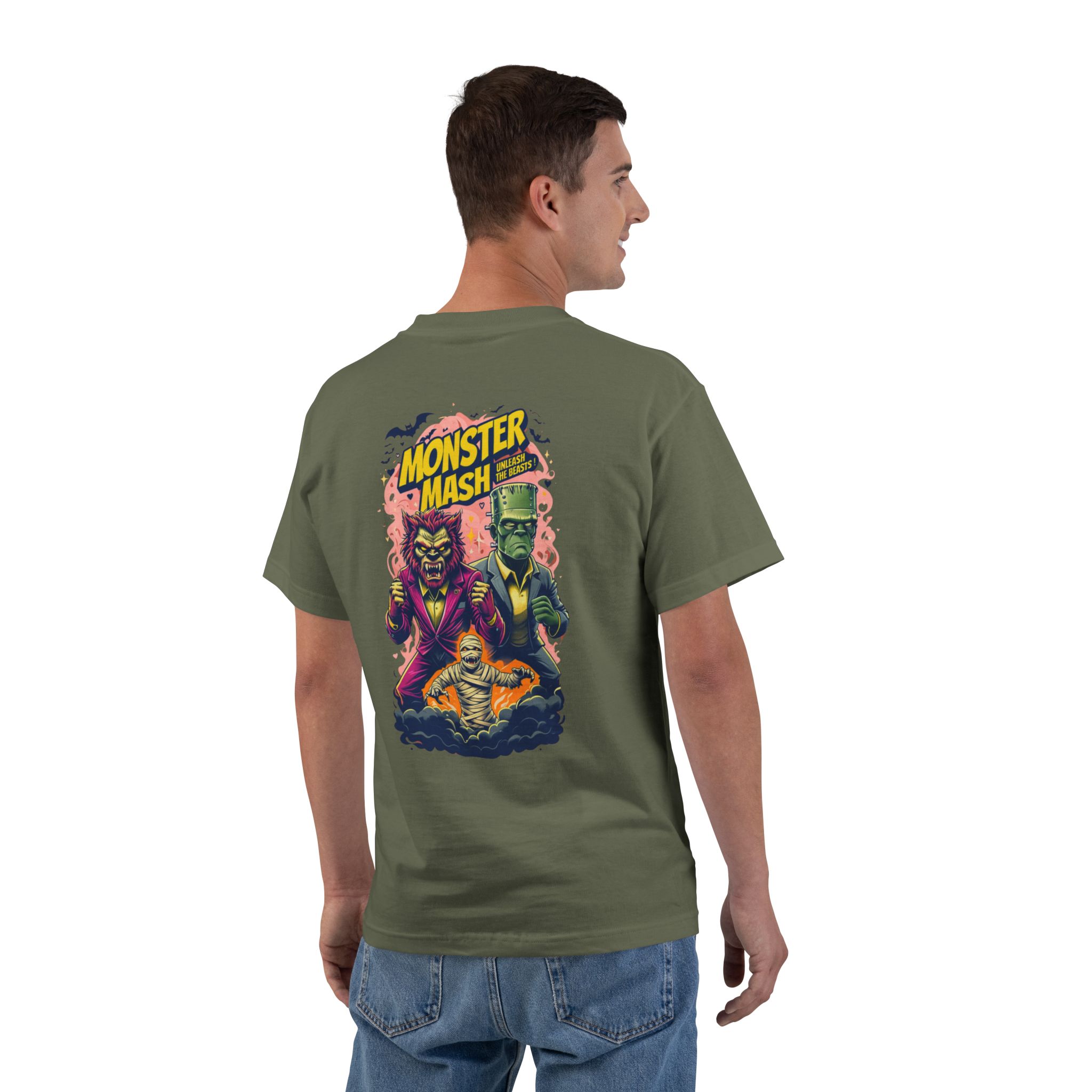 Epic Universe Monster Mash Oversized T-Shirt | Classic Monster T-shirt, Unisex, Epic Universe Apparel, Park Wear - Image 14