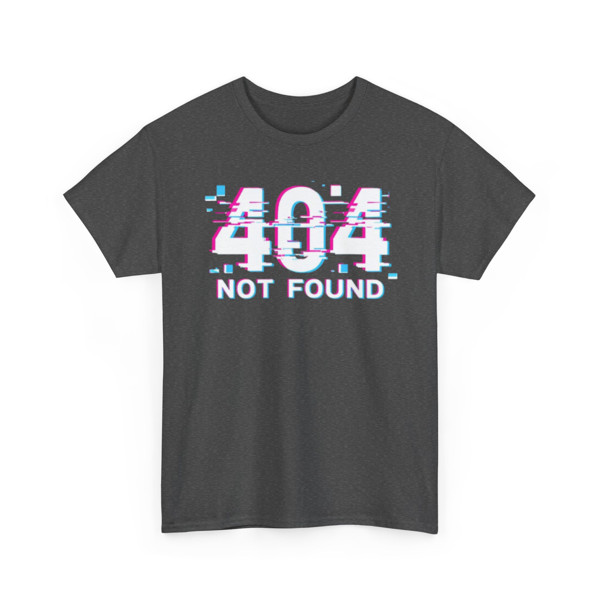 404 Not Found Unisex Heavy Cotton Tee, Trendy Graphic Shirt, Casual Everyday Wear, Gift for Tech Lovers, Unisex Tee - Image 15