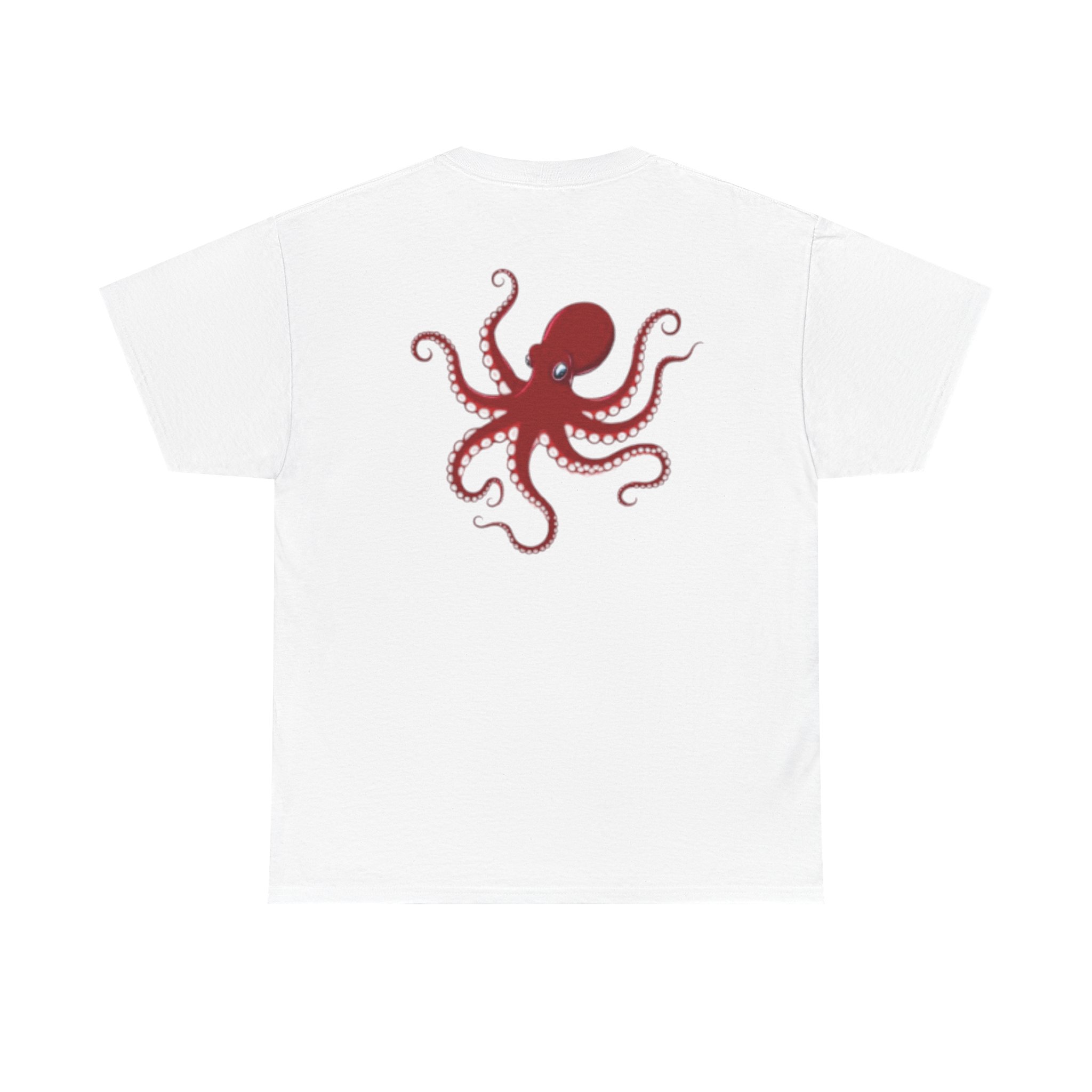 Octopus Unisex Tee, Virgin Voyages Cruise Line Shirt, Couples T-Shirt, Nautical Beach Apparel, Cruise Vacation Top - Image 2